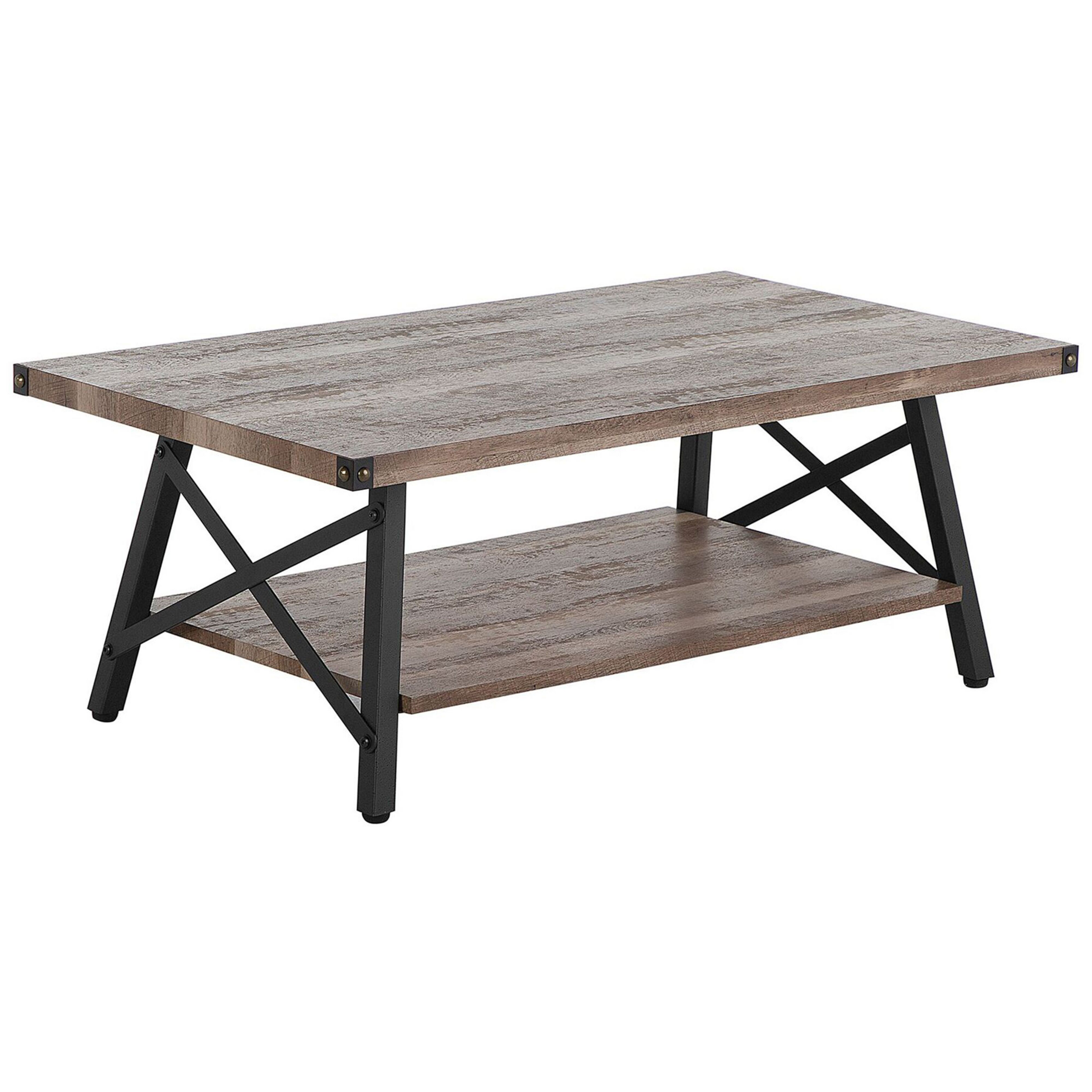 Salontafel MDF Gepoedercoat Taupe CARLIN
