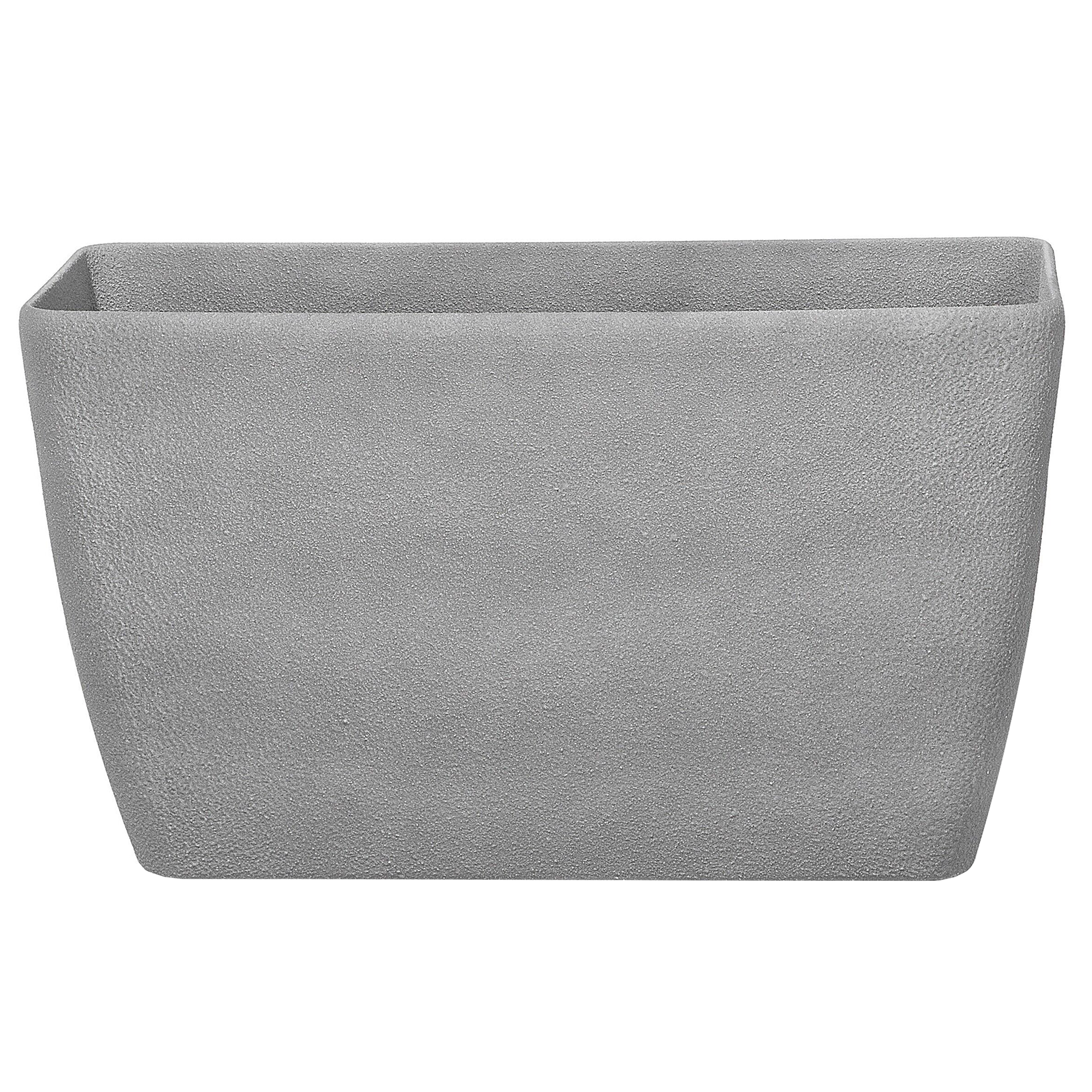 Bloempot grijs 74x32x45 cm BARIS