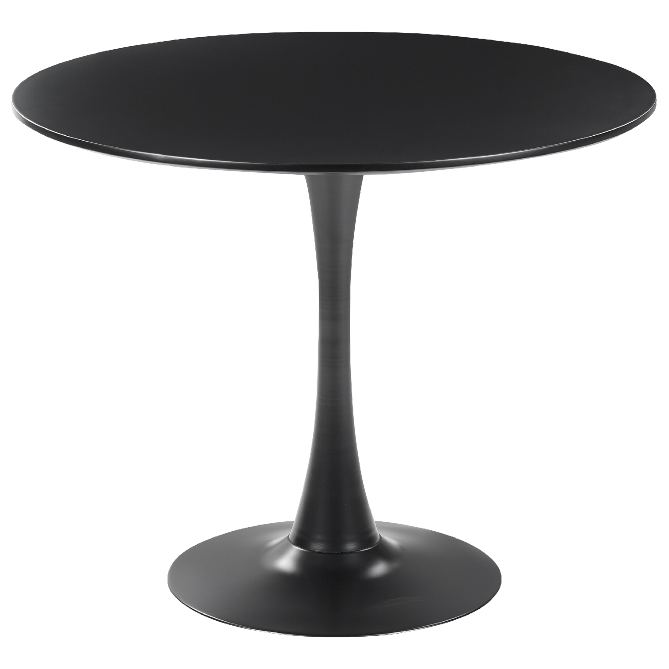 Eettafel MDF zwart ⌀ 90 cm BOCA