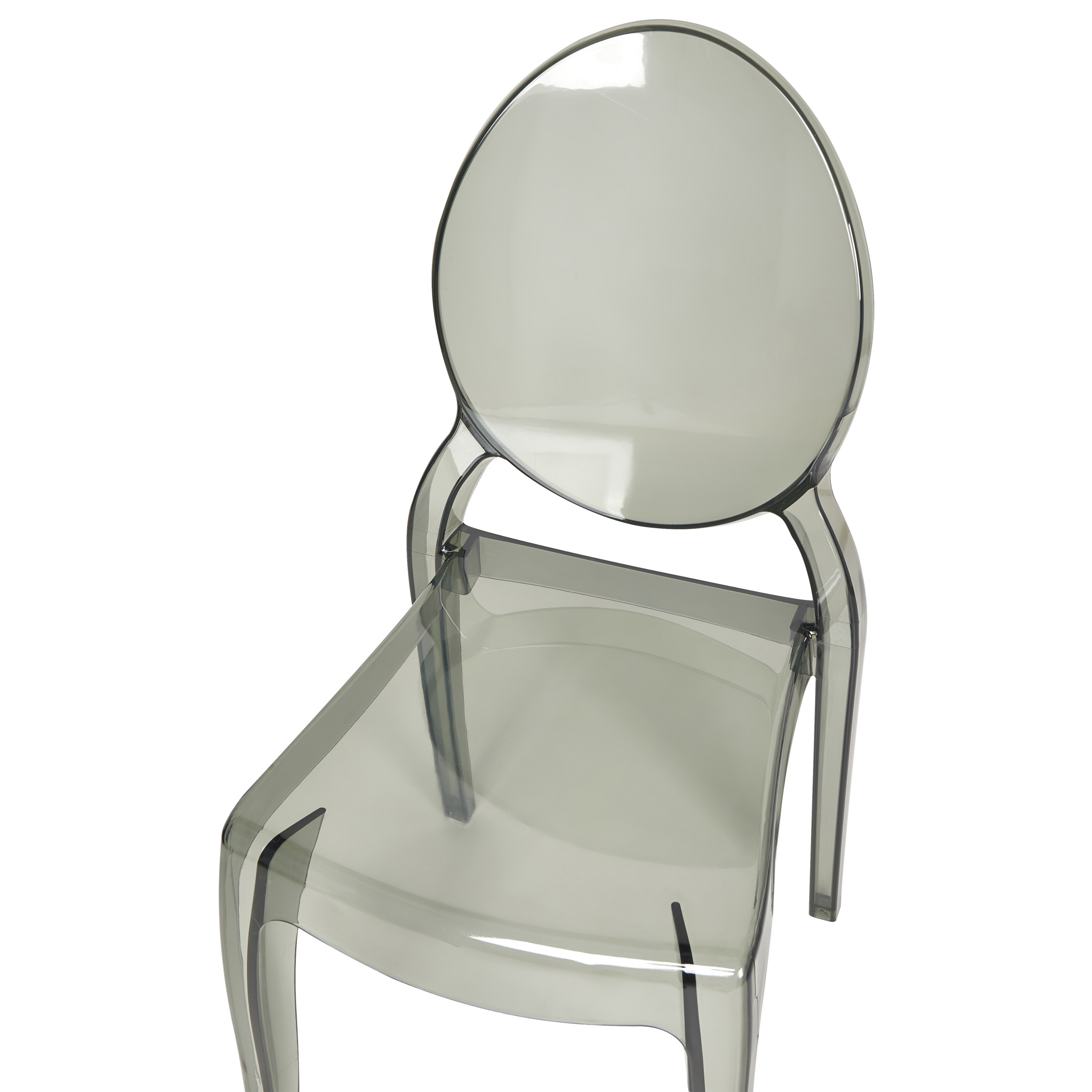 Set of 4 dining chairs MERTON Black [7]