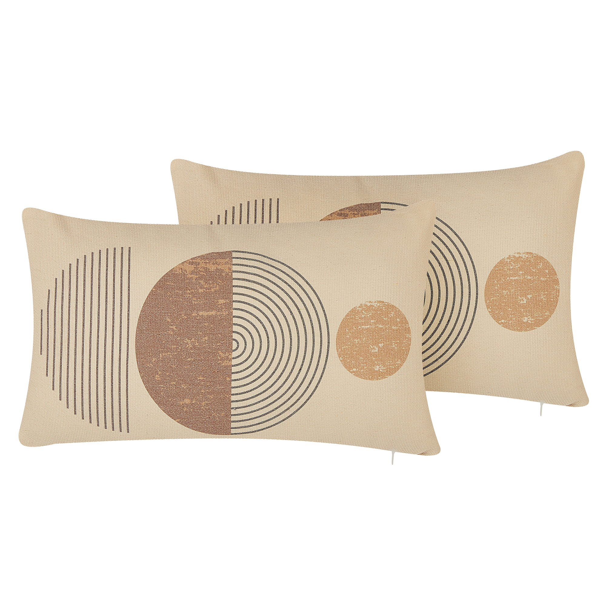Set van 2 kussens Multicolor AMARANTH 30 x 50 cm