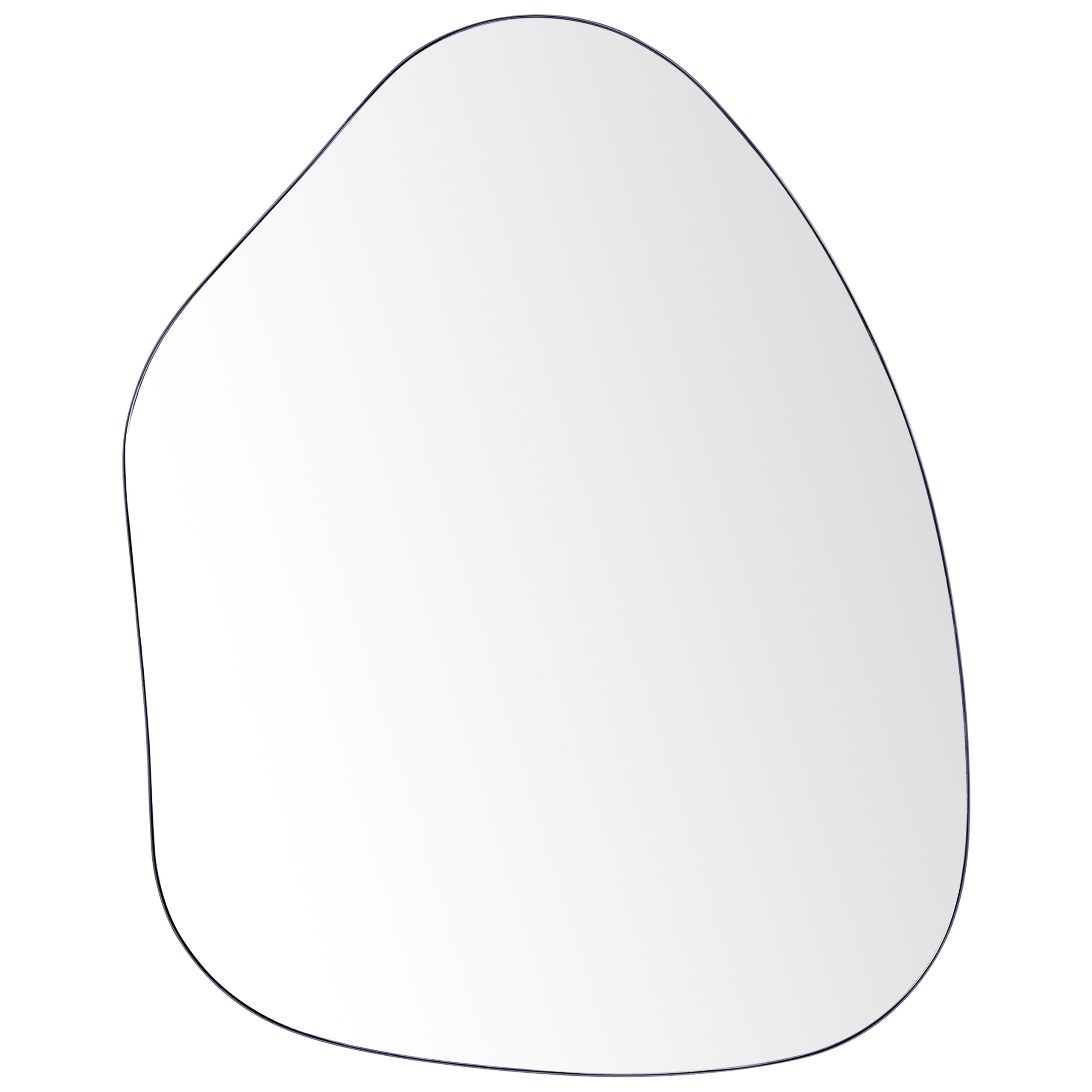 Wandspiegel 92 cm Zwart PUTEAUX