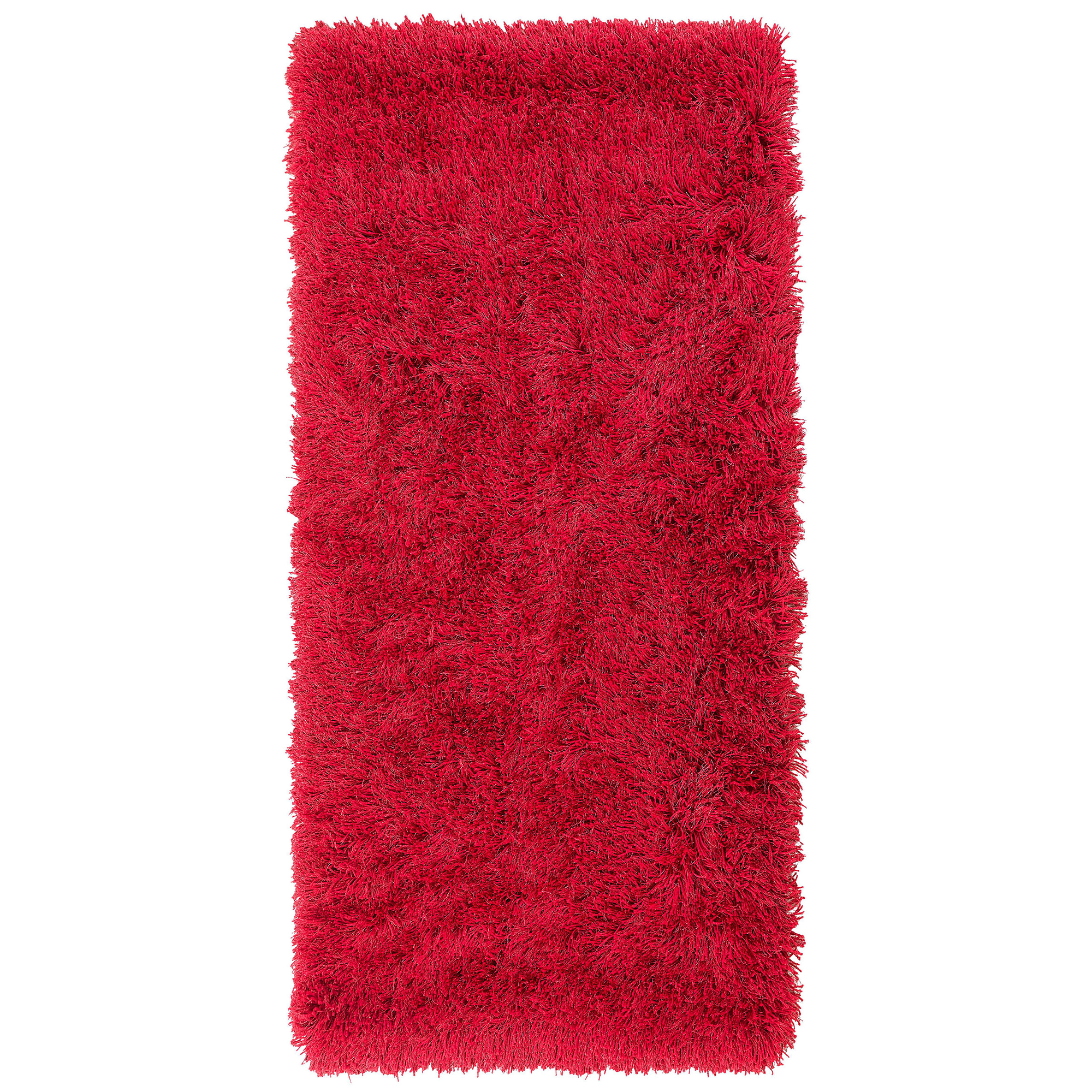 Vloerkleed polyester rood 80 x 150 cm CIDE