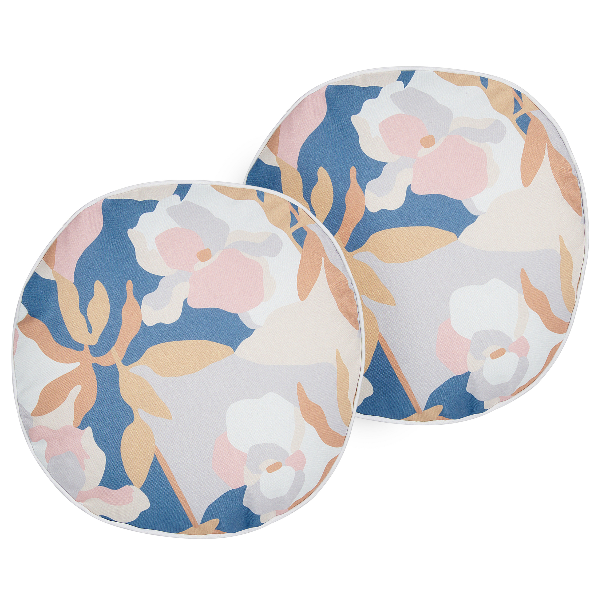Set van 2 kussens Multicolor VEREZZI 40 x 40 cm