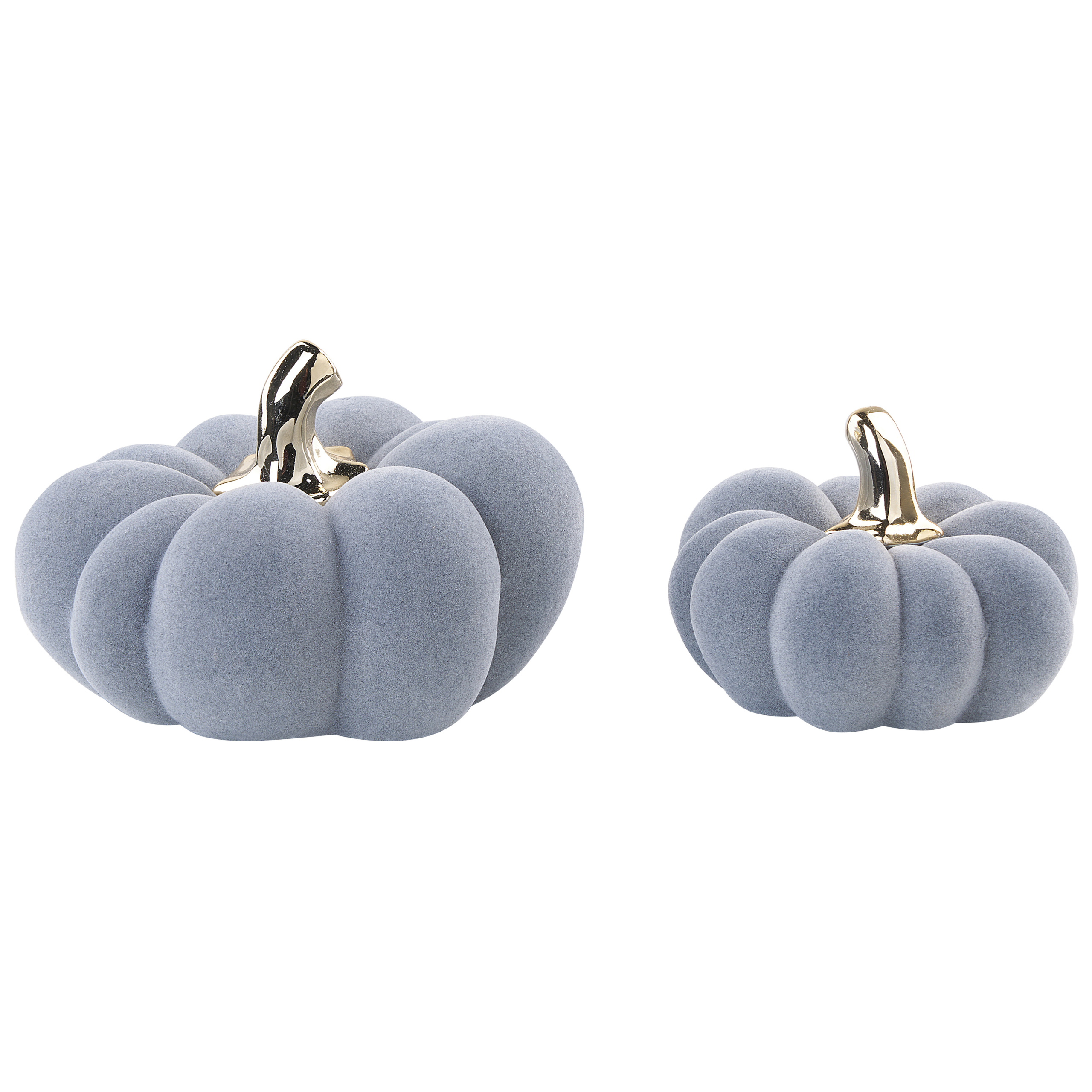 Decoratief accessoire Fluweel Grijs KATERINIS