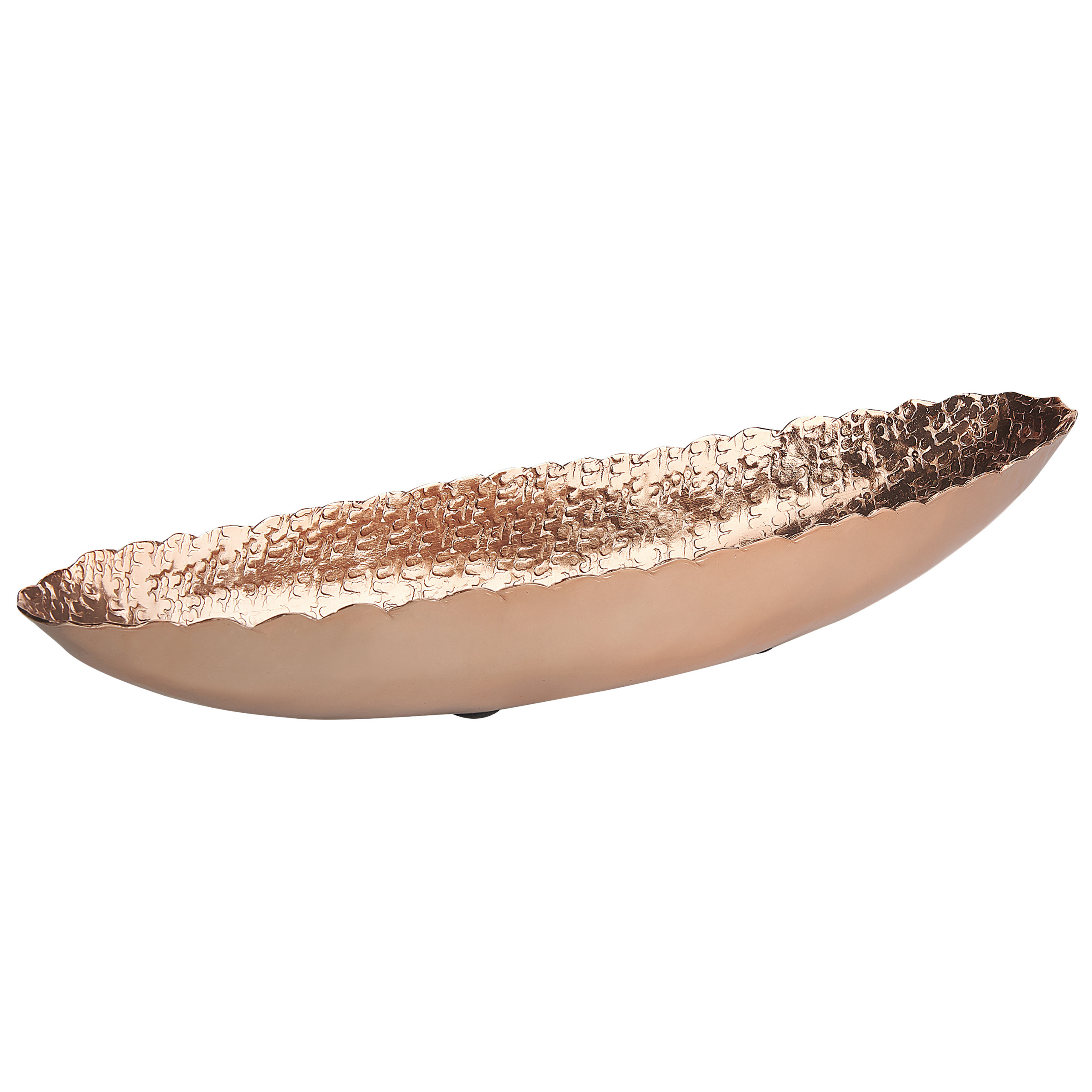Decoratieve schaal koper CARACOL