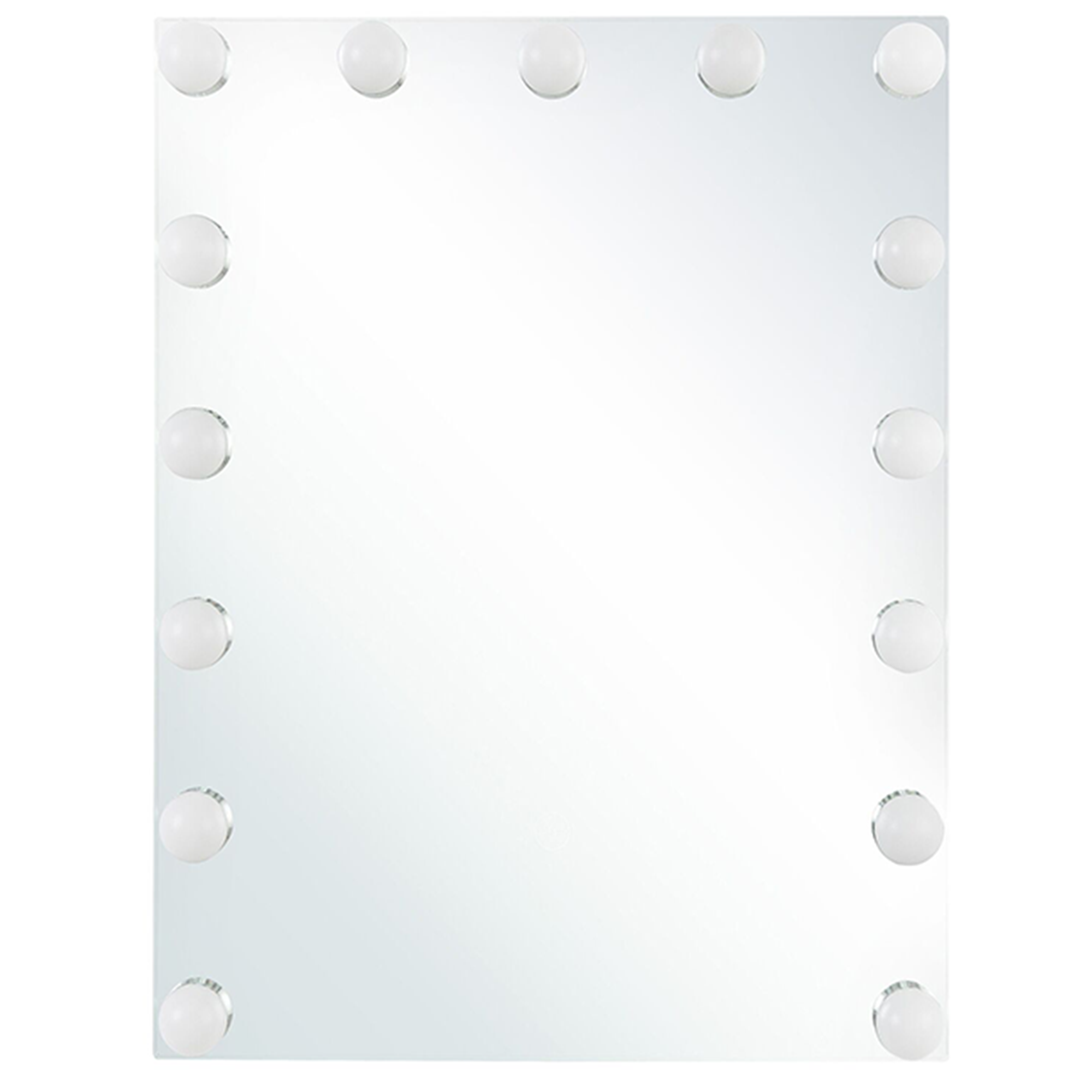 Badkamerspiegel met LED 40 x 50 cm LUCENAY