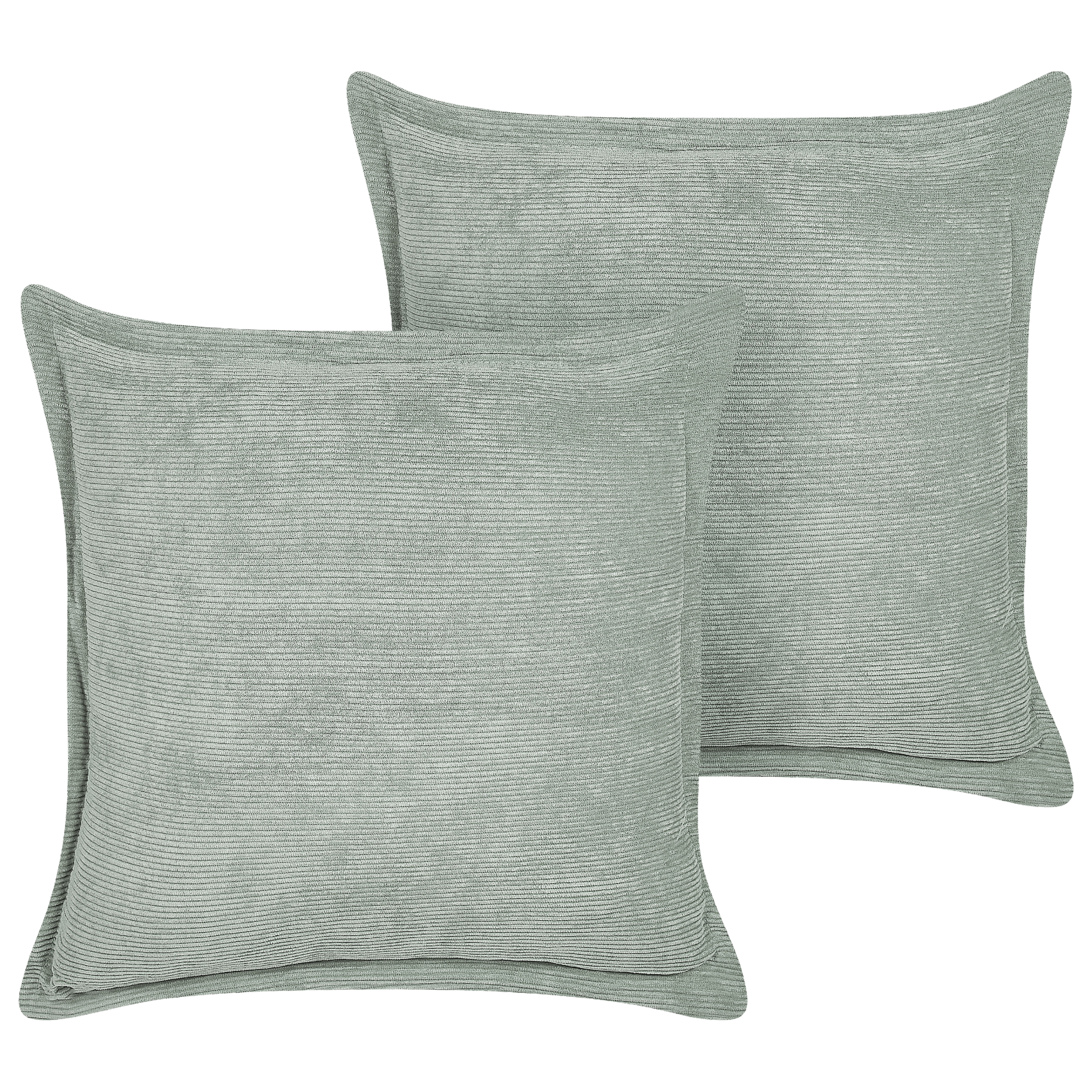 Set van 2 kussens Lichtgroen ZINNIA 43 x 43 cm