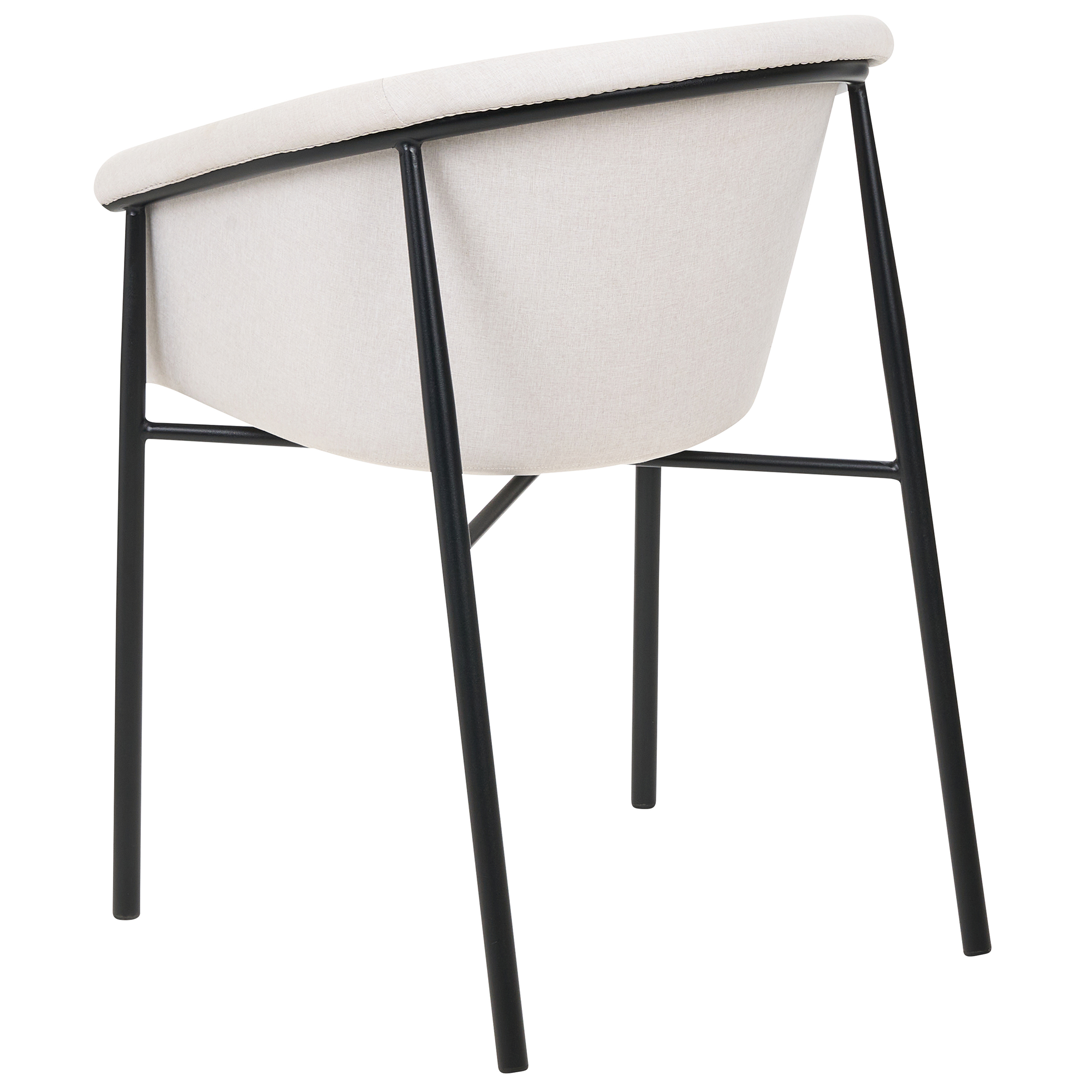 Set de 2 scaune dining AMES Bej deschis [6]