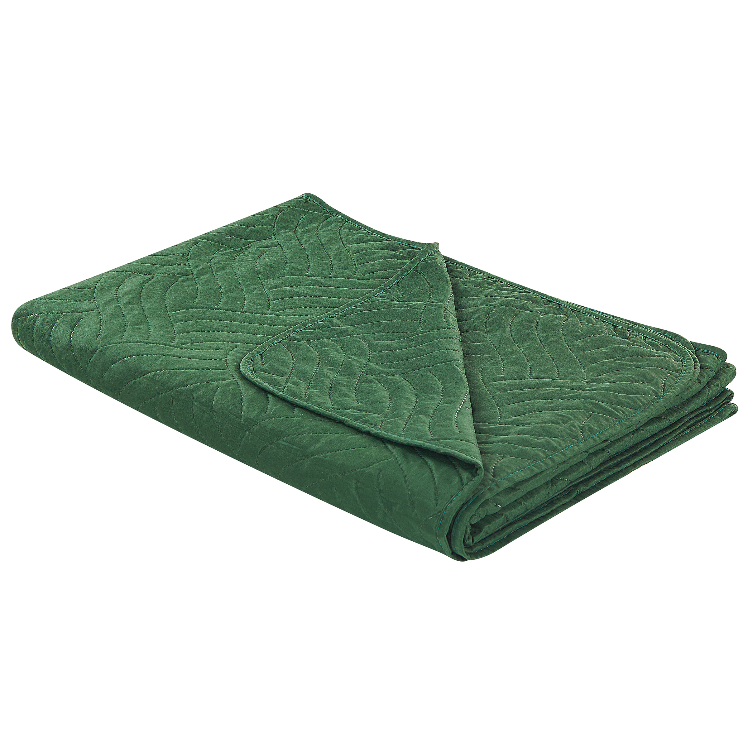 Bedsprei groen 140 x 210 cm BABAK