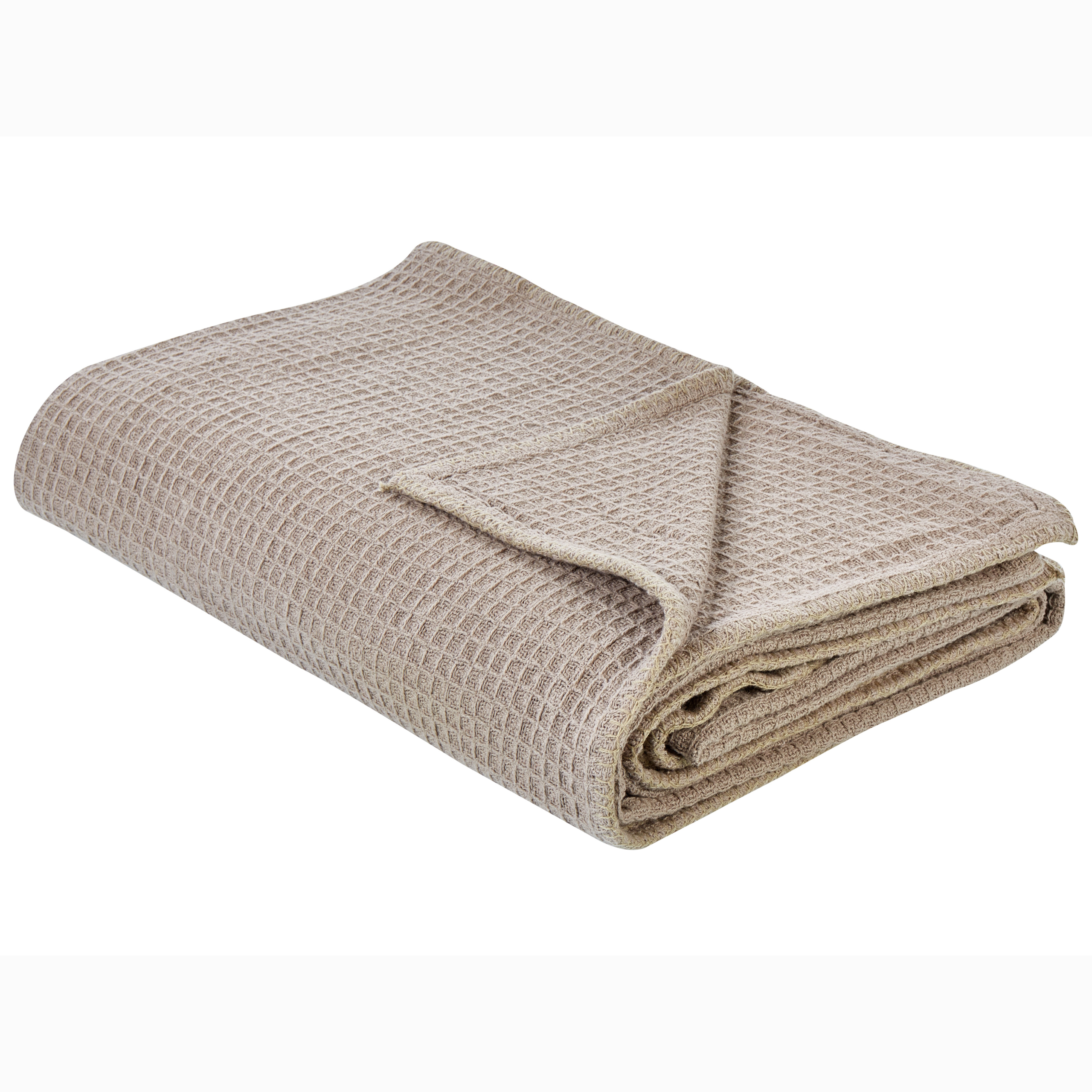Bedsprei taupe 220 x 200 cm RAGALA