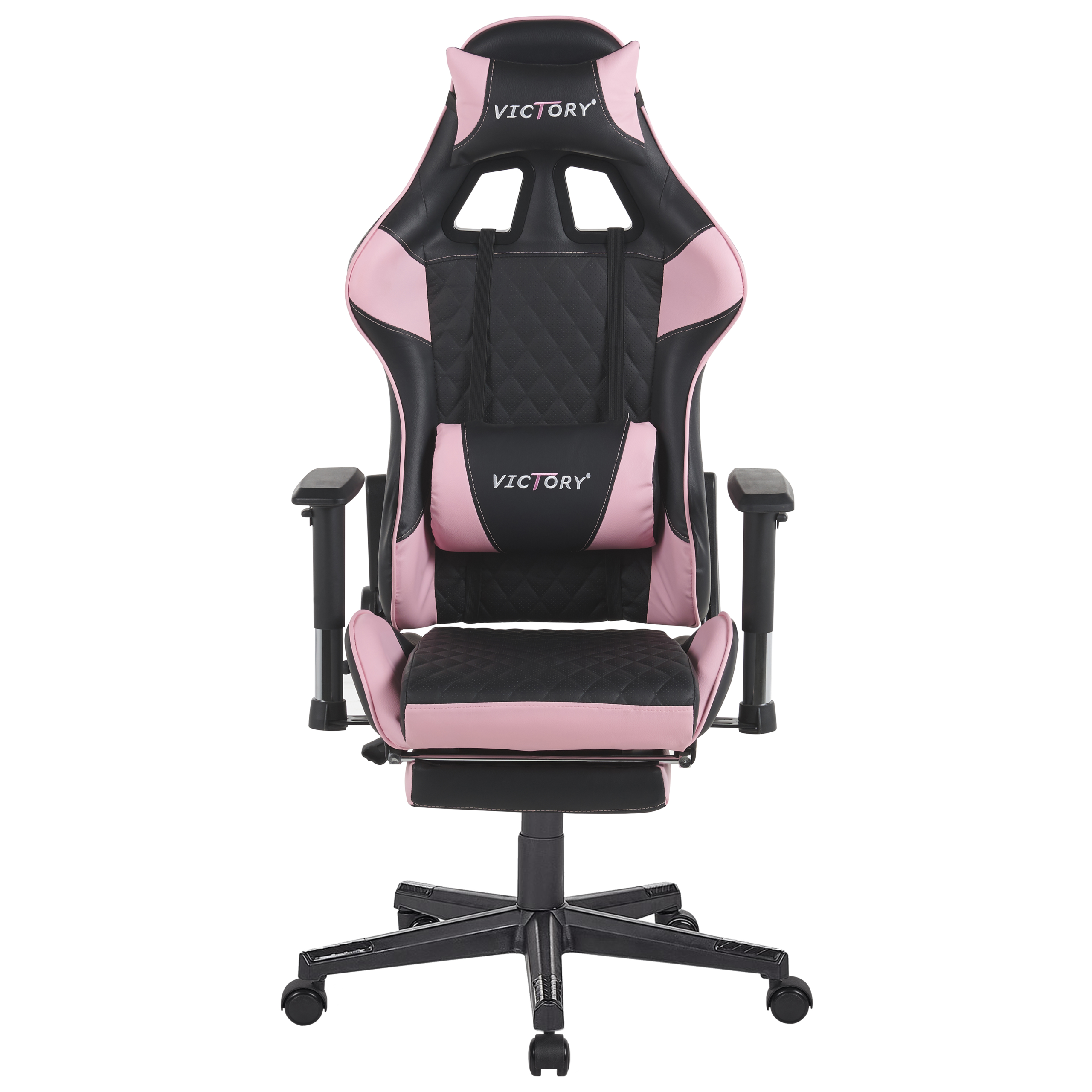 Gaming chair VICTORY Eco-leather Pink [4]