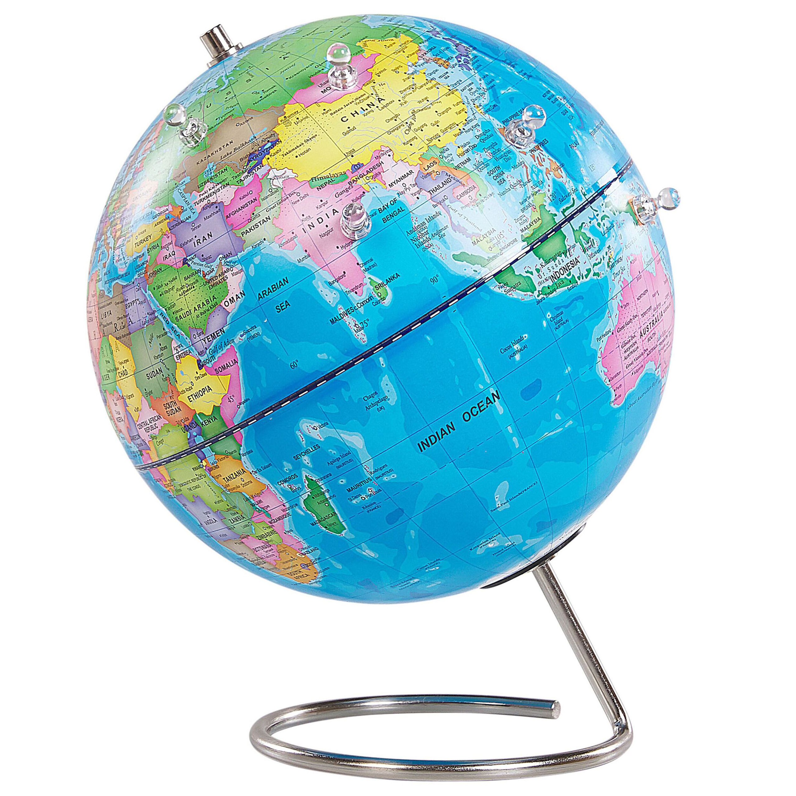 Wereldbol blauw 29 cm CARTIER