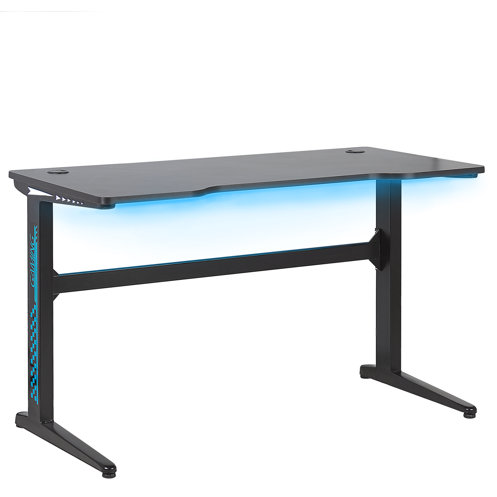 Game bureau 120 x 60 cm Zwart DORAN