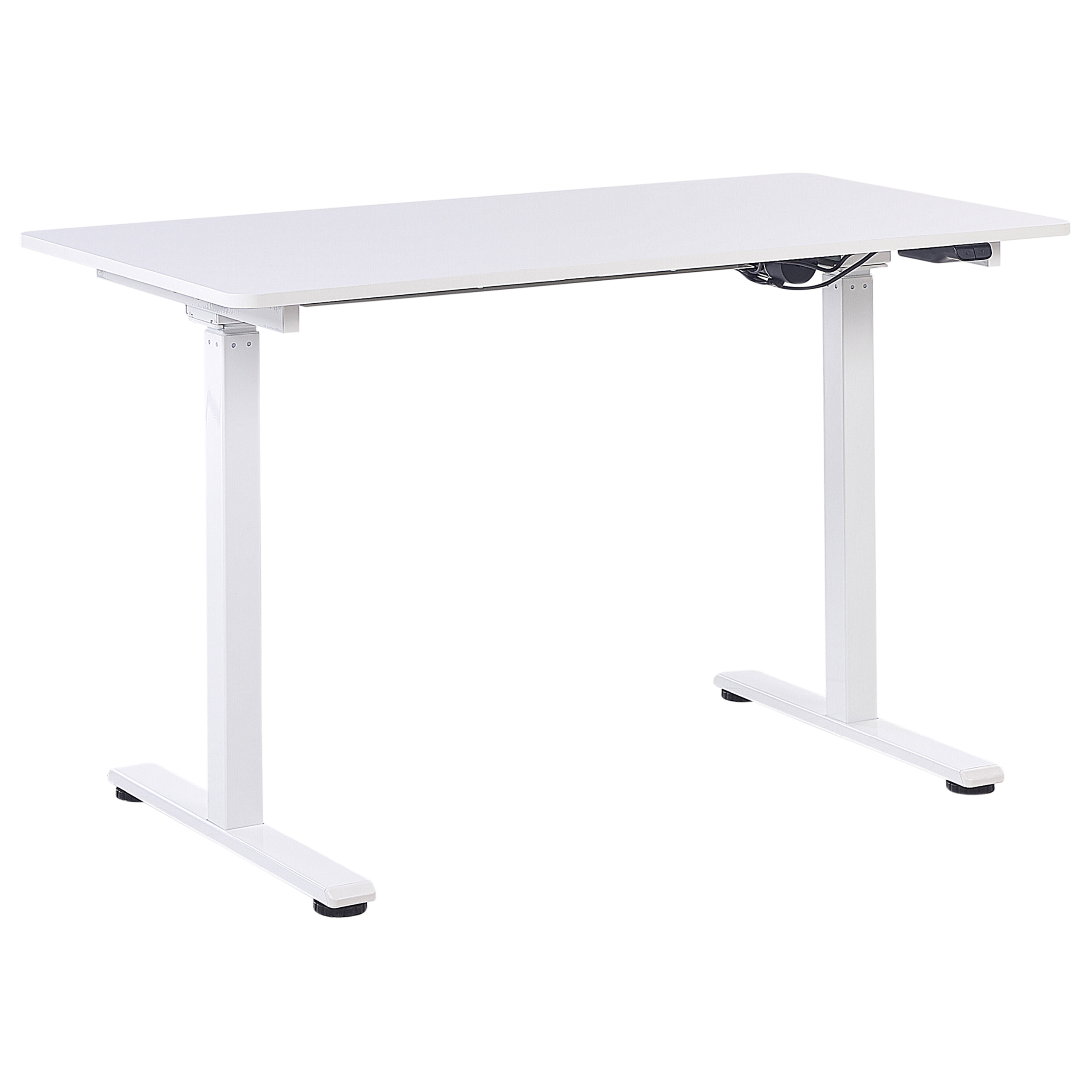 Verstelbaar bureau Elektrisch 120 x 60 cm Wit GRIFTON