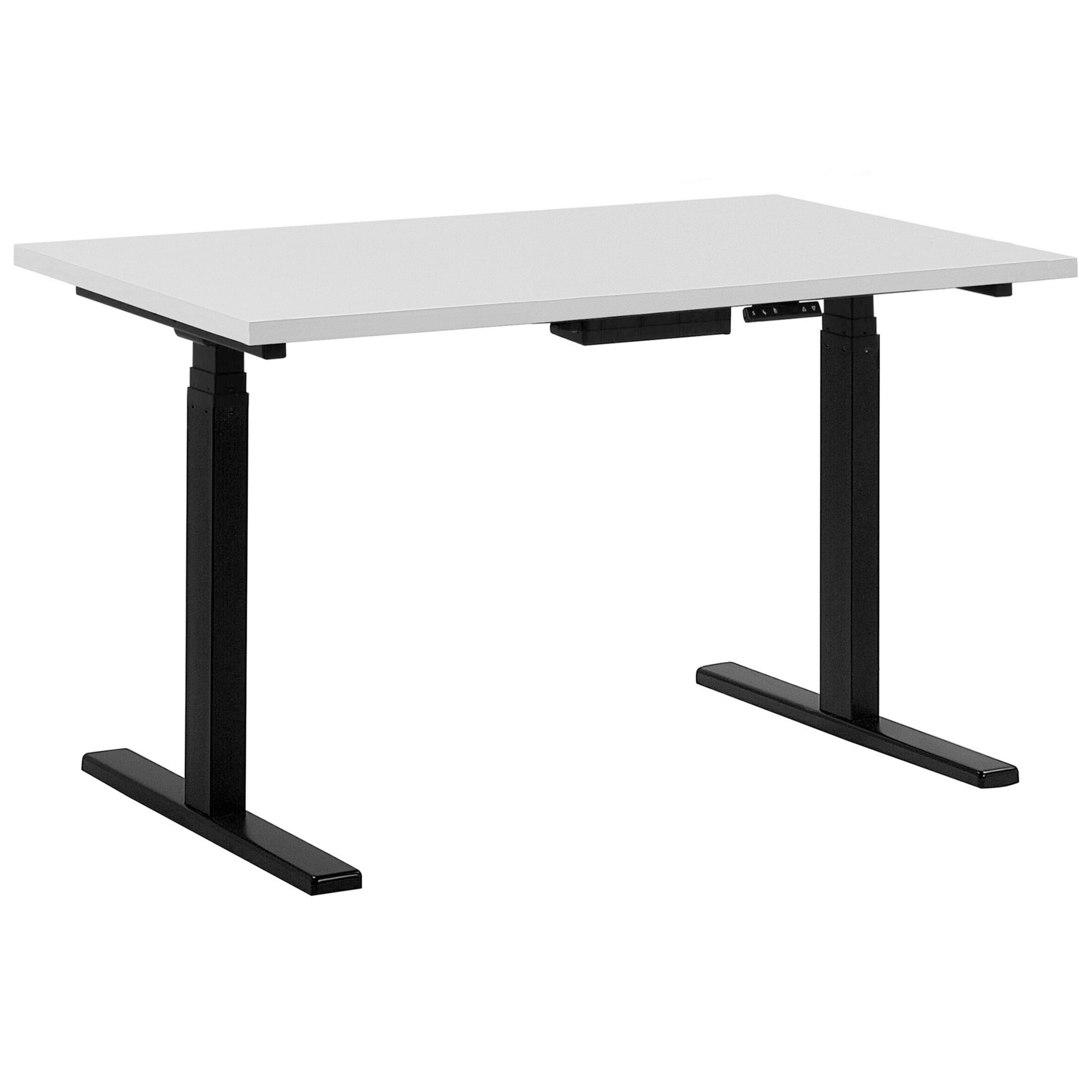 Verstelbaar bureau Elektrisch 130 x 72 cm Wit DESTIN Diverse Formaten