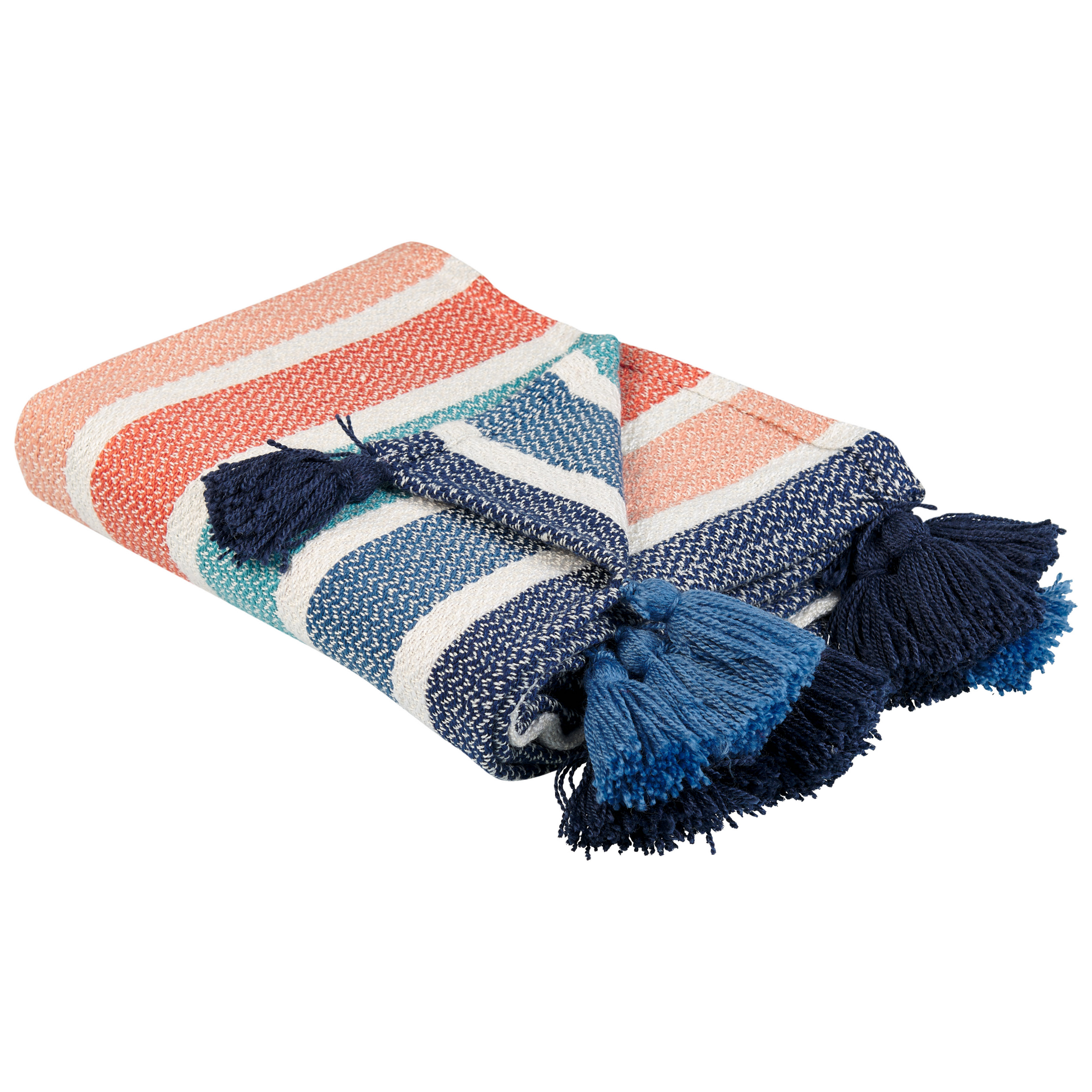 Plaid meerkleurig 130 x 150 cm SENBUK