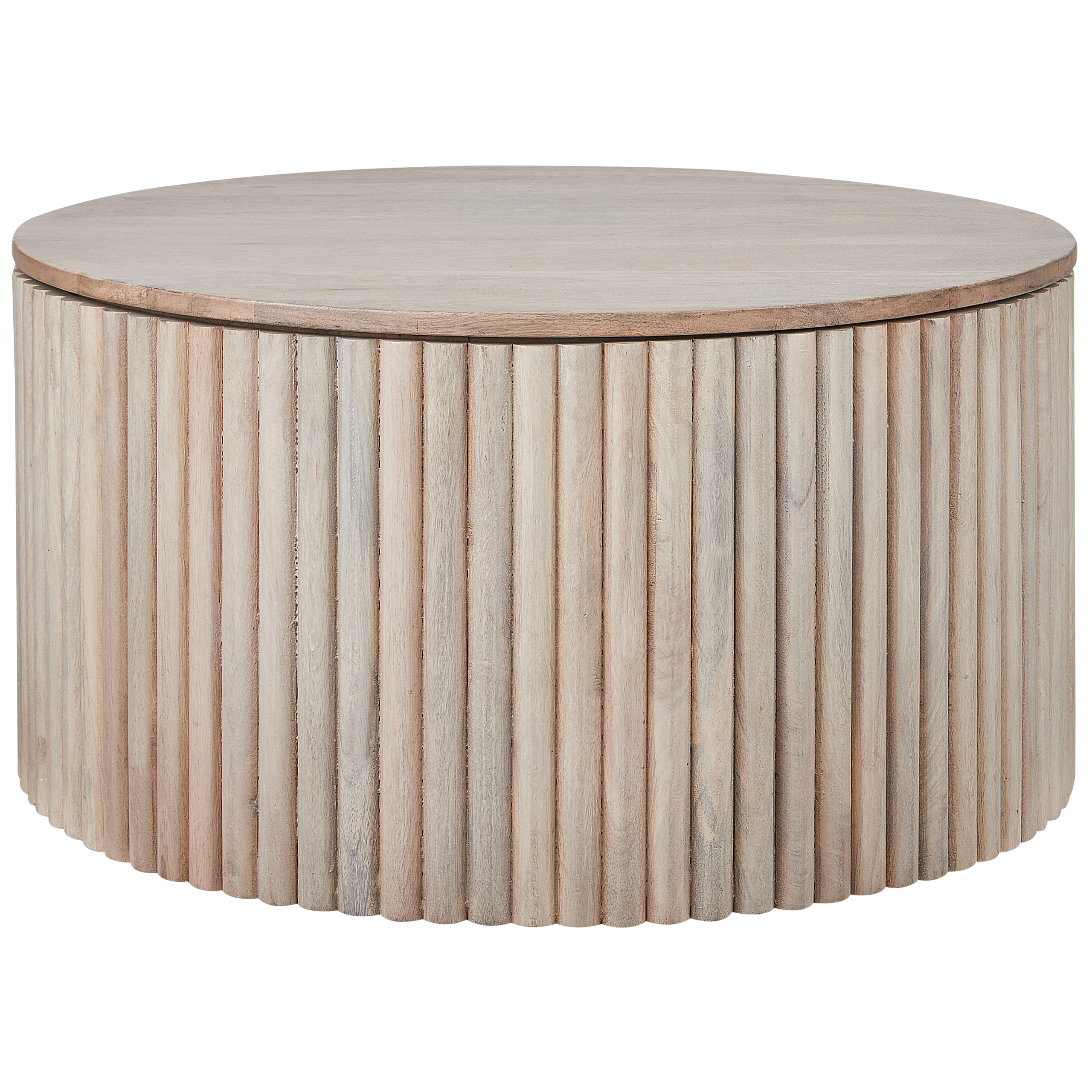 Salontafel Mangohout Gelakt Lichte houtkleur KIRKWOOD