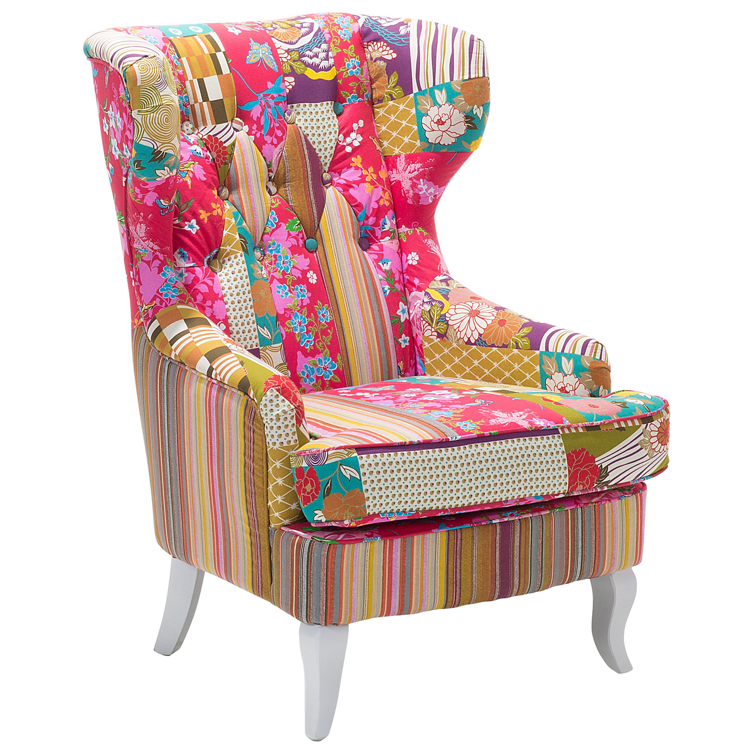 Fauteuil Fuchsiapaars MOLDE
