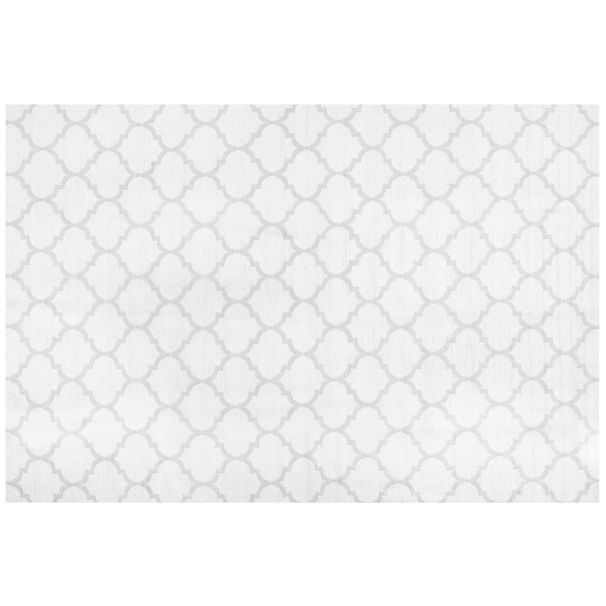 Vloerkleed polyester grijs 160 x 230 cm AKSU