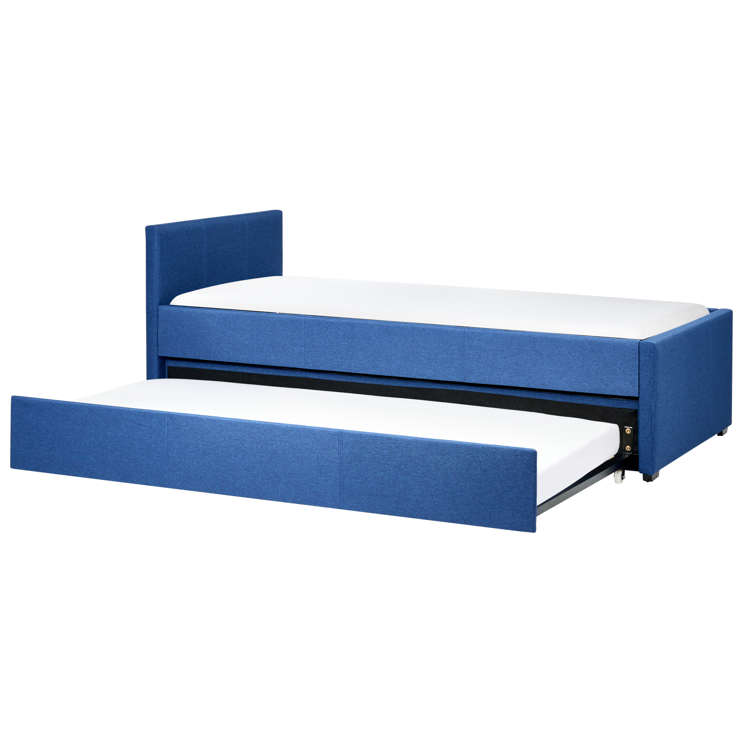 Bedbank stof marineblauw 90 x 200 cm MARMANDE