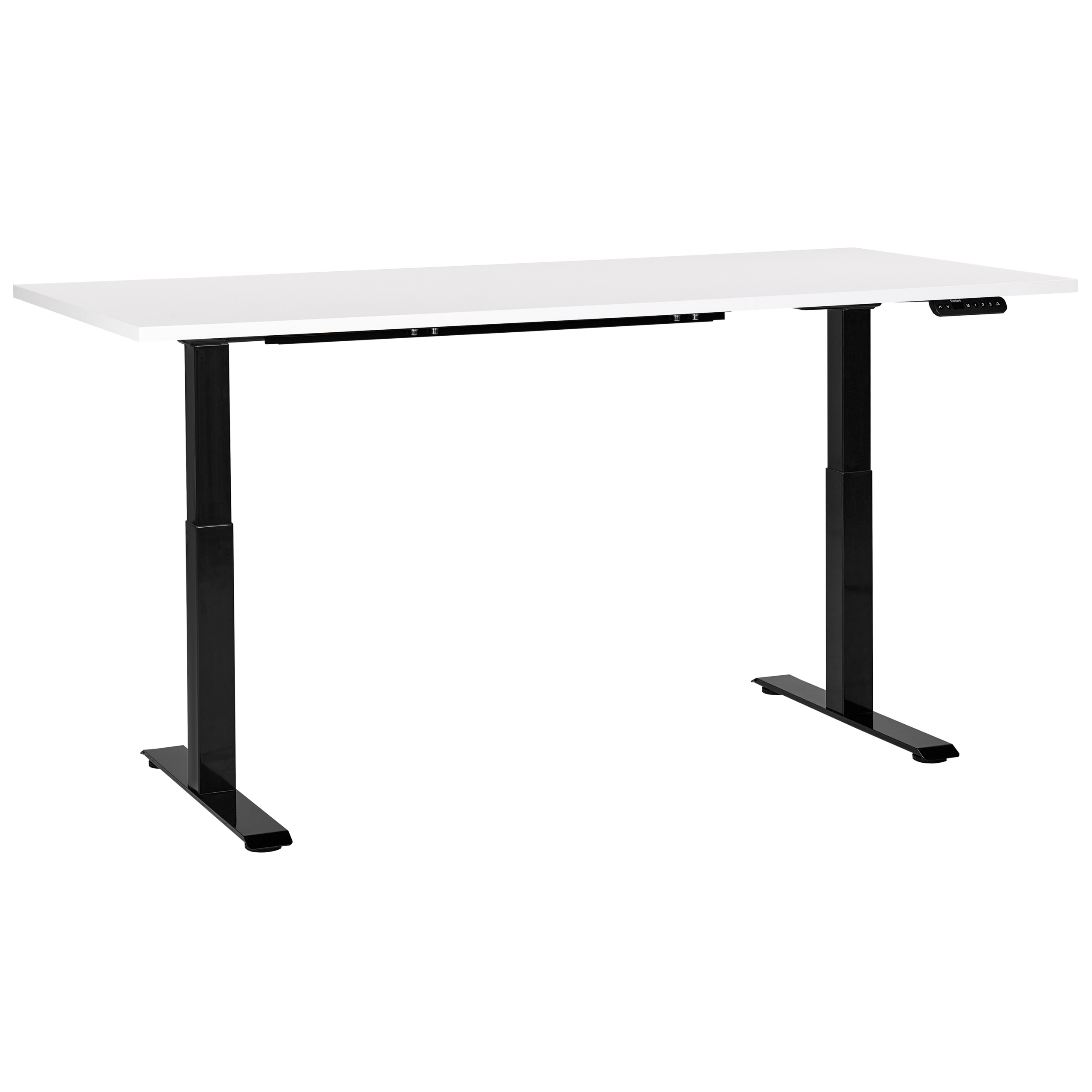 Verstelbaar bureau Elektrisch 180 x 80 cm Wit DESTINES Diverse Formaten