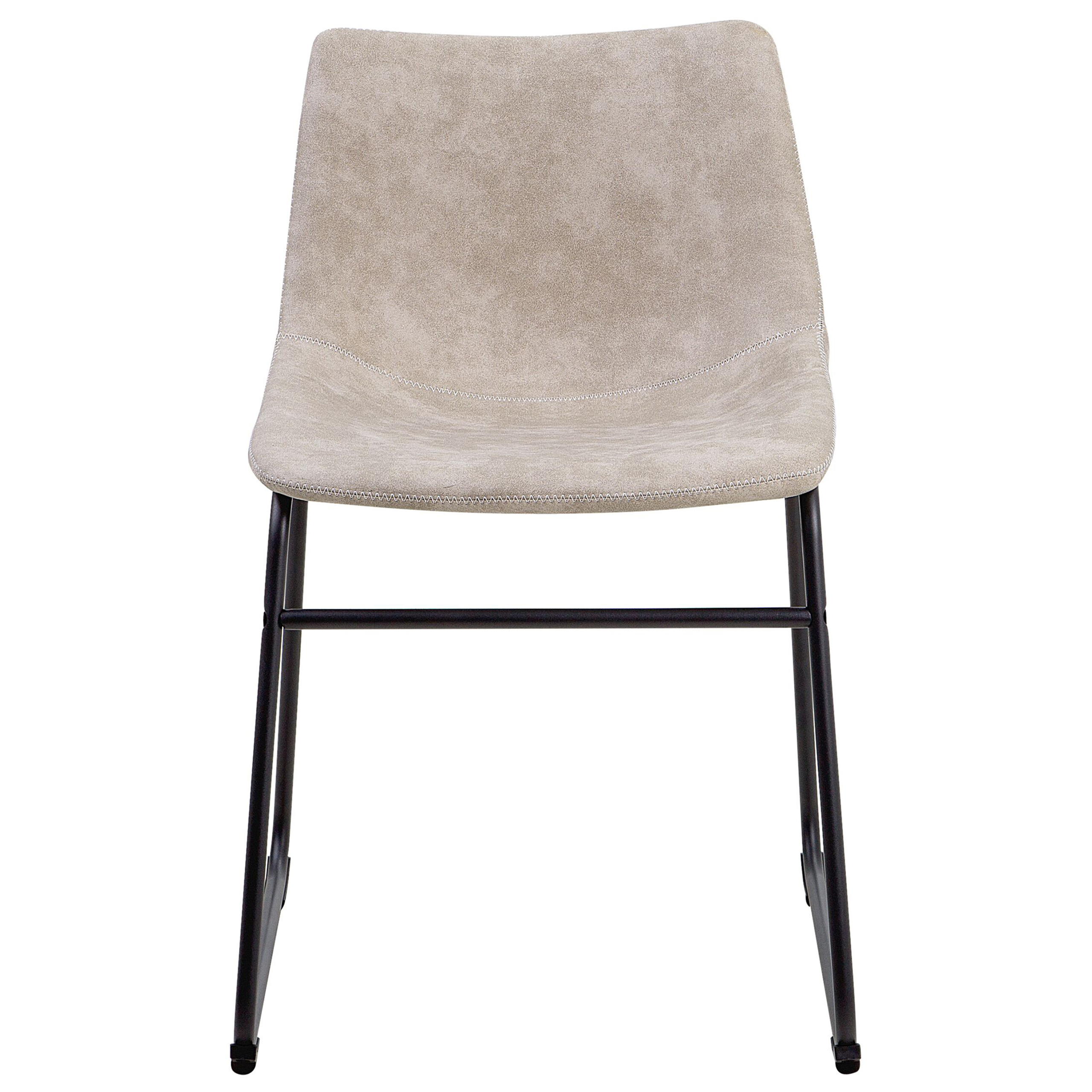 Set de 2 scaune dining BATAVIA Bej [6]