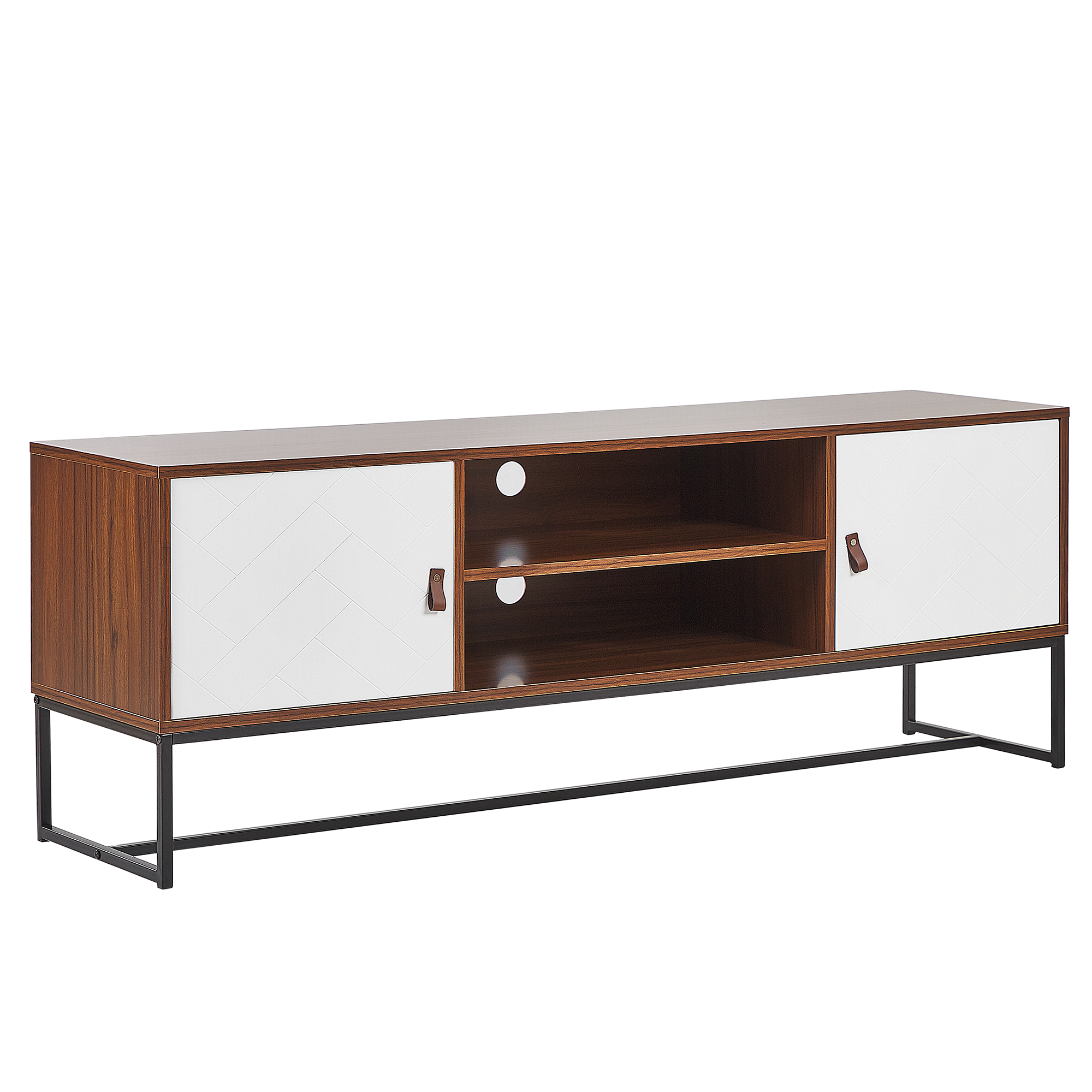 TV-meubel Donkere houtkleur NUEVA