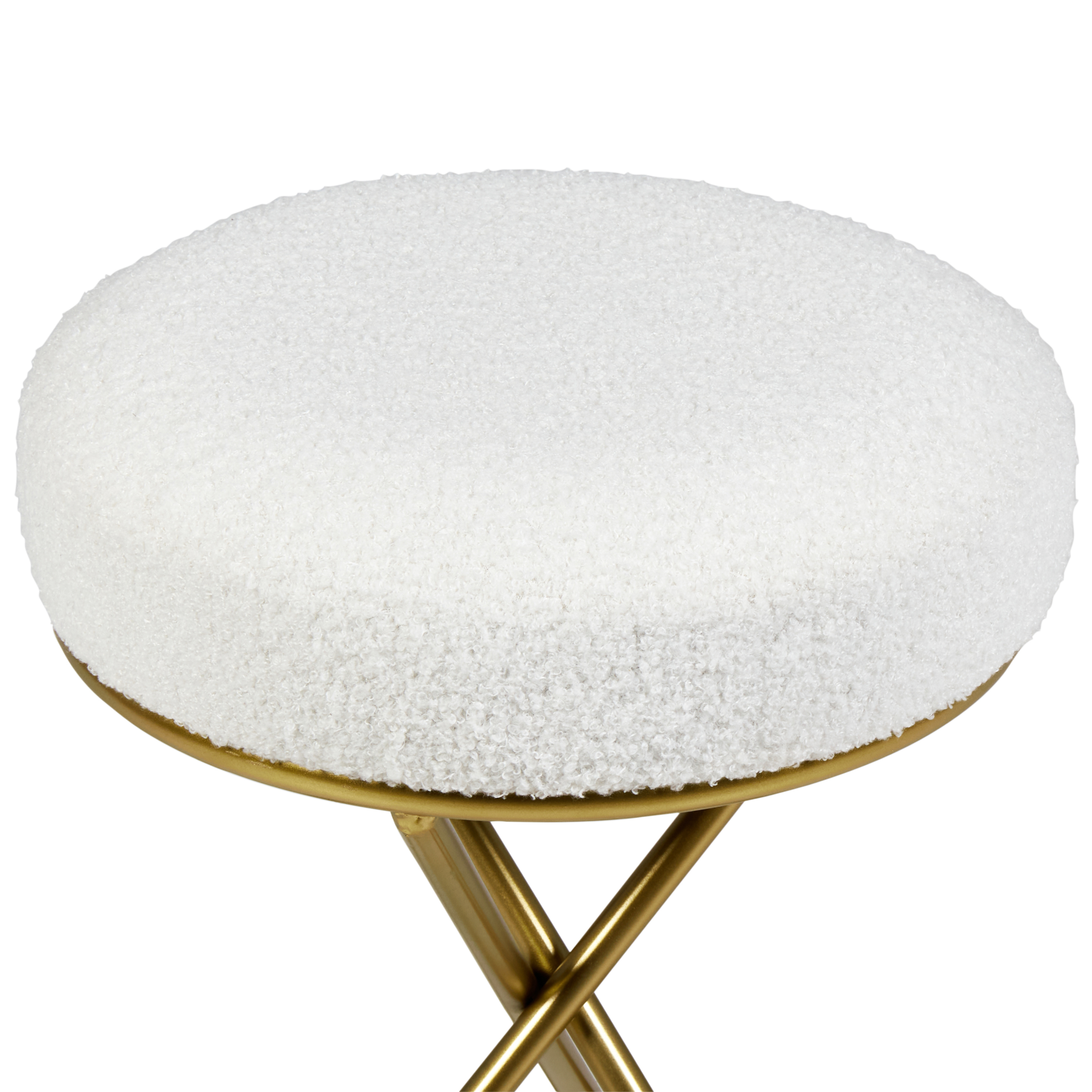 Stool PRESHO Boucle Off-White [5]