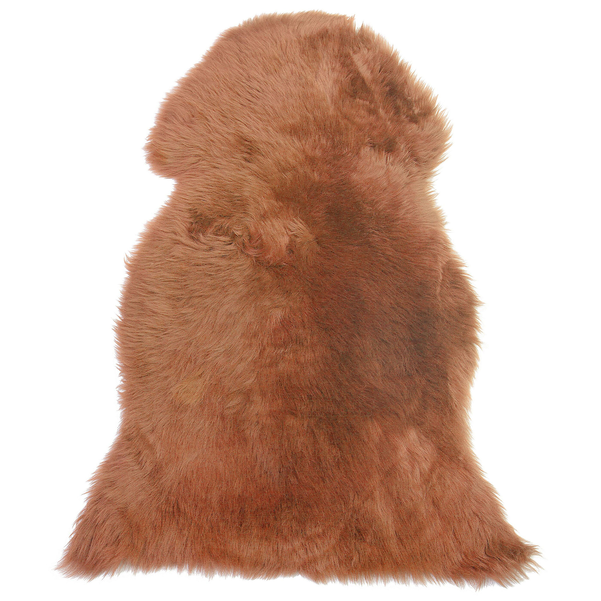 Schapenvel goudbruin 100-110 x 65 cm ULURU
