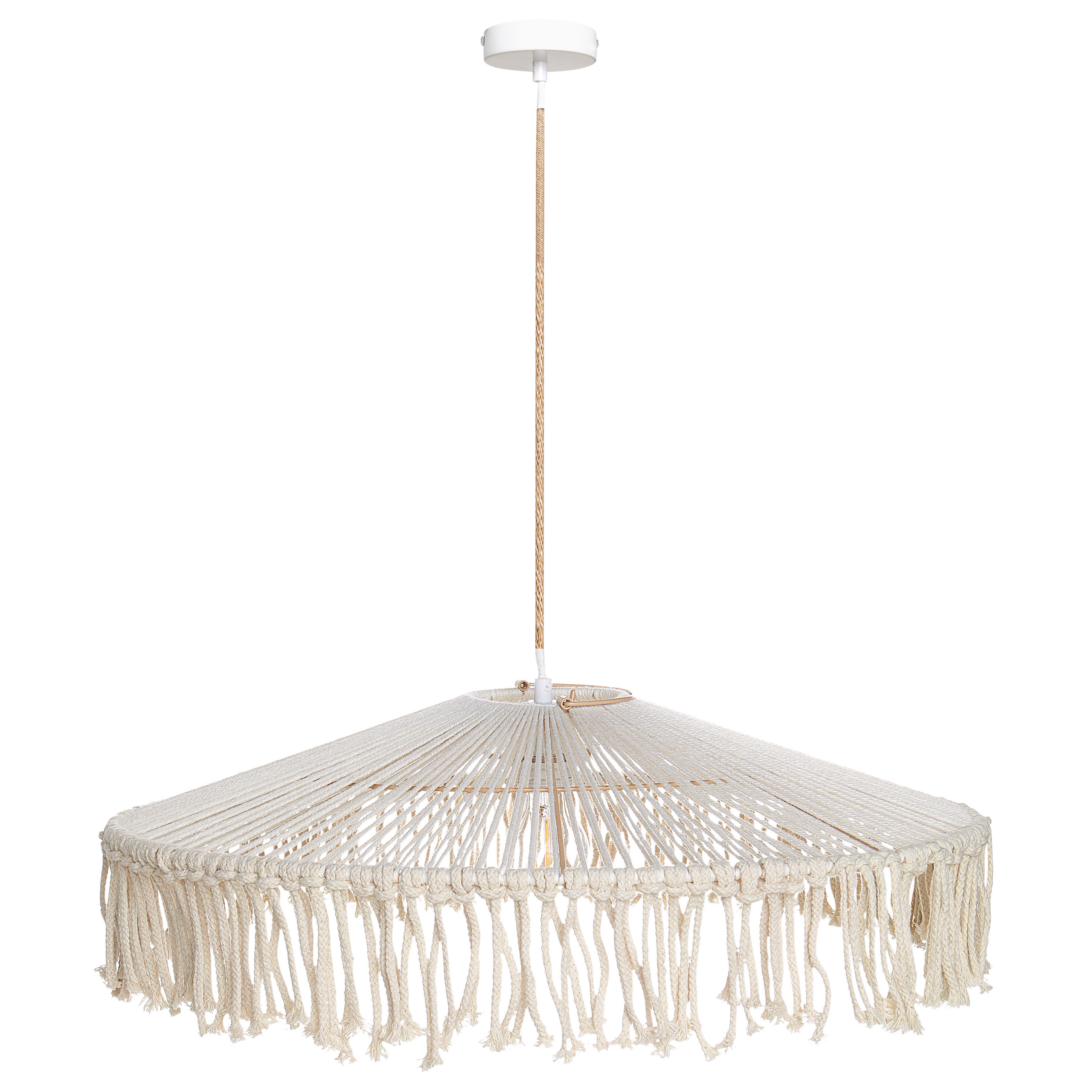 Hanglamp beige AKOBO
