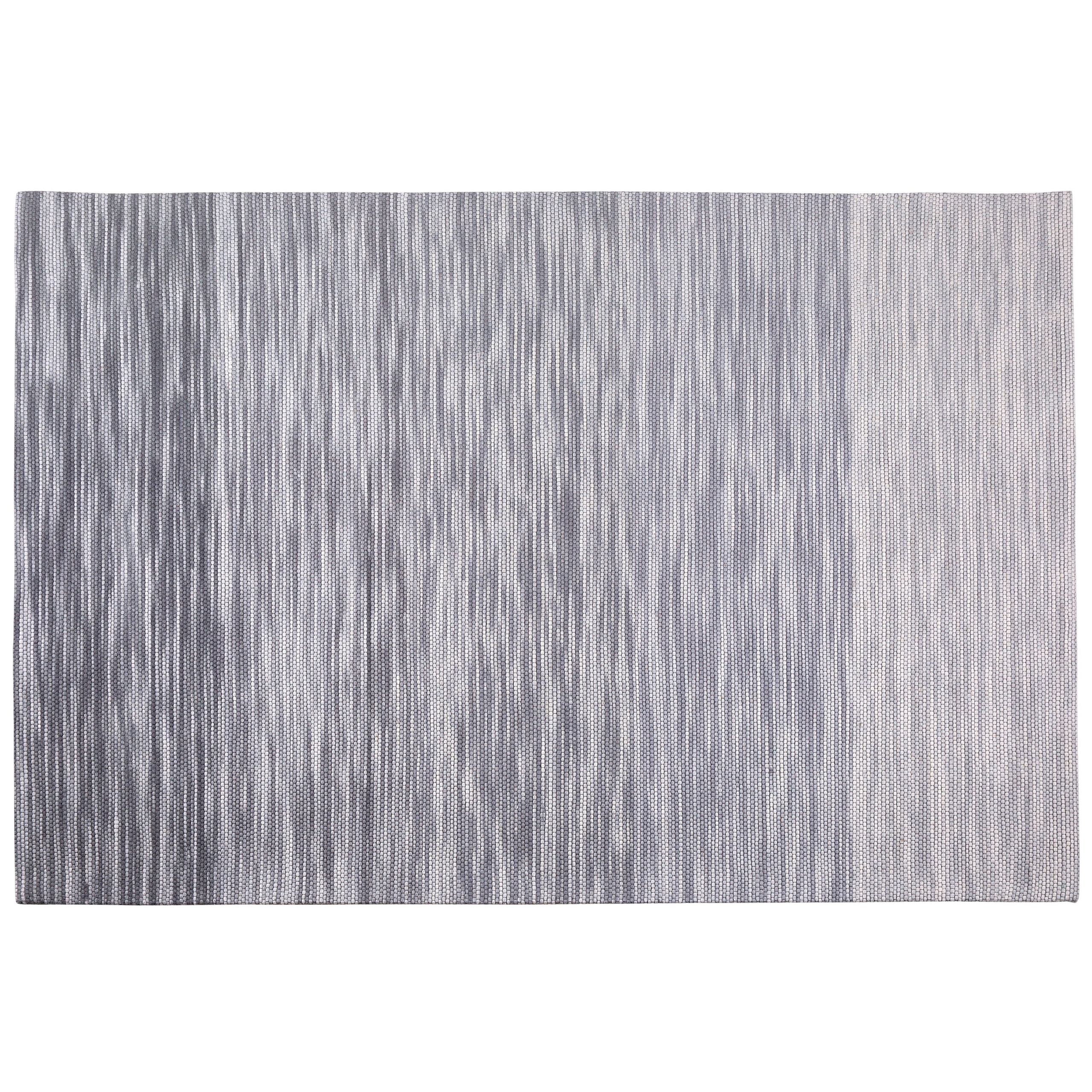 Vloerkleed wol lichtgrijs 200 x 300 cm KAPAKLI