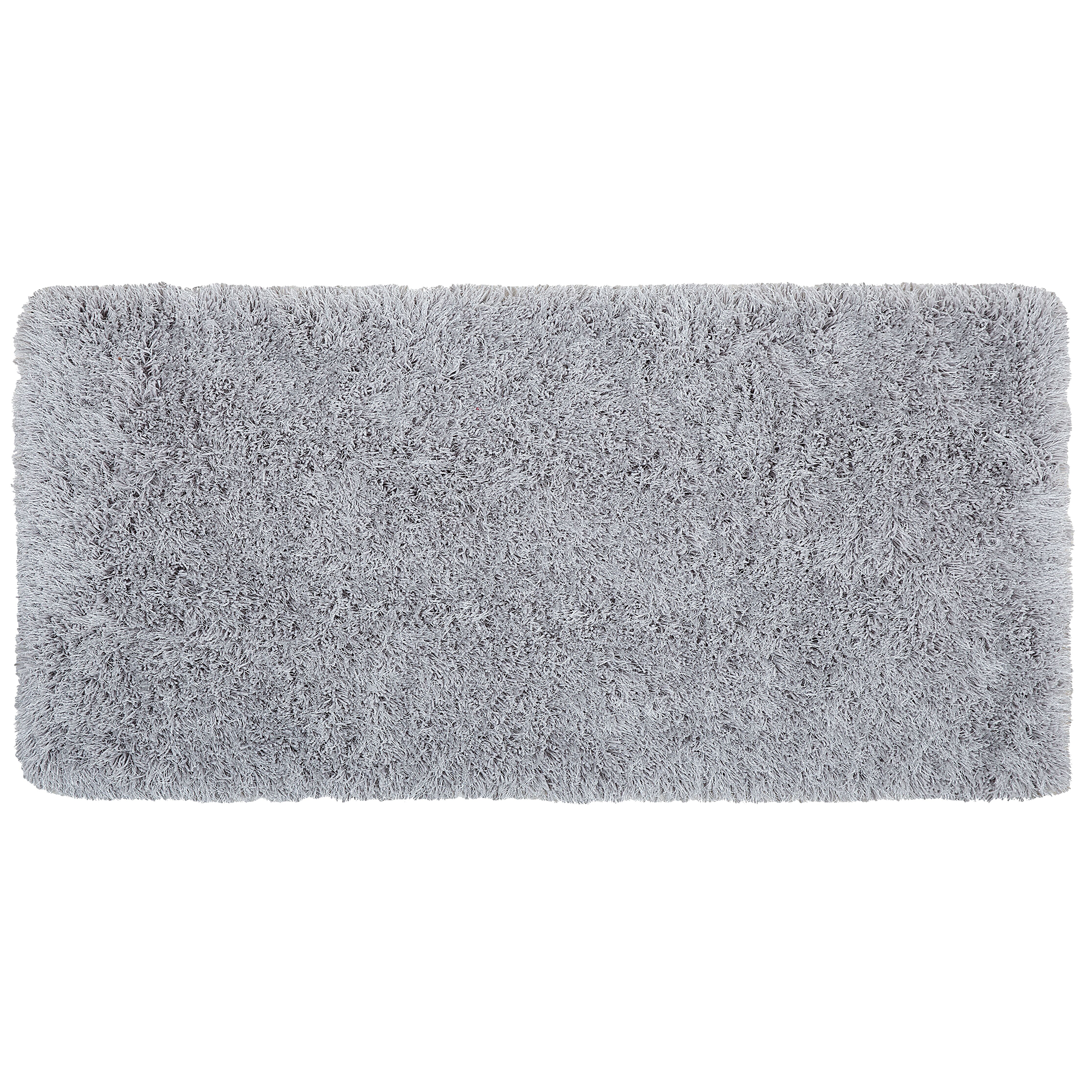 Vloerkleed polyester lichtgrijs 80 x 150 cm CIDE