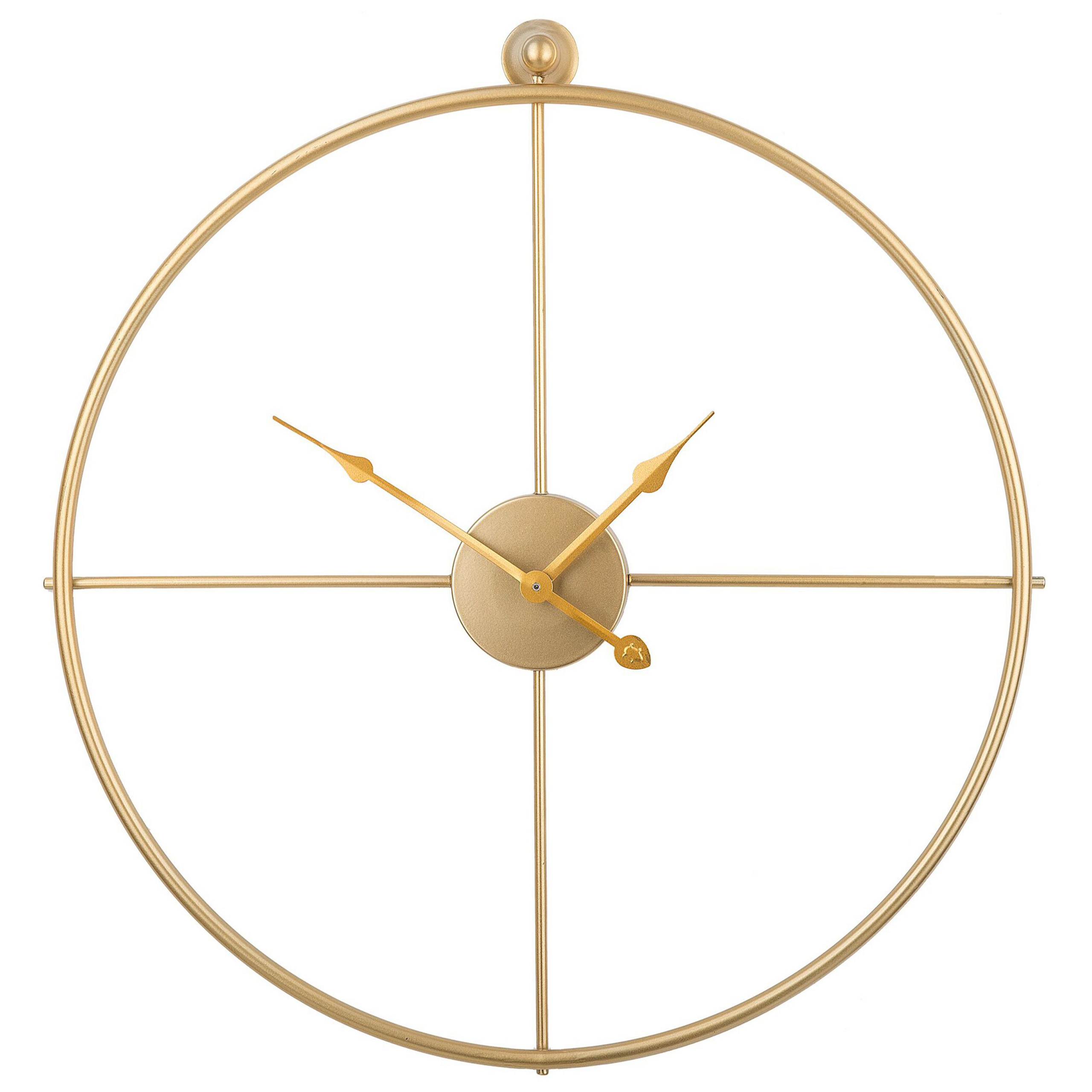 Wandklok goud ⌀ 50 cm ZUCHWIL