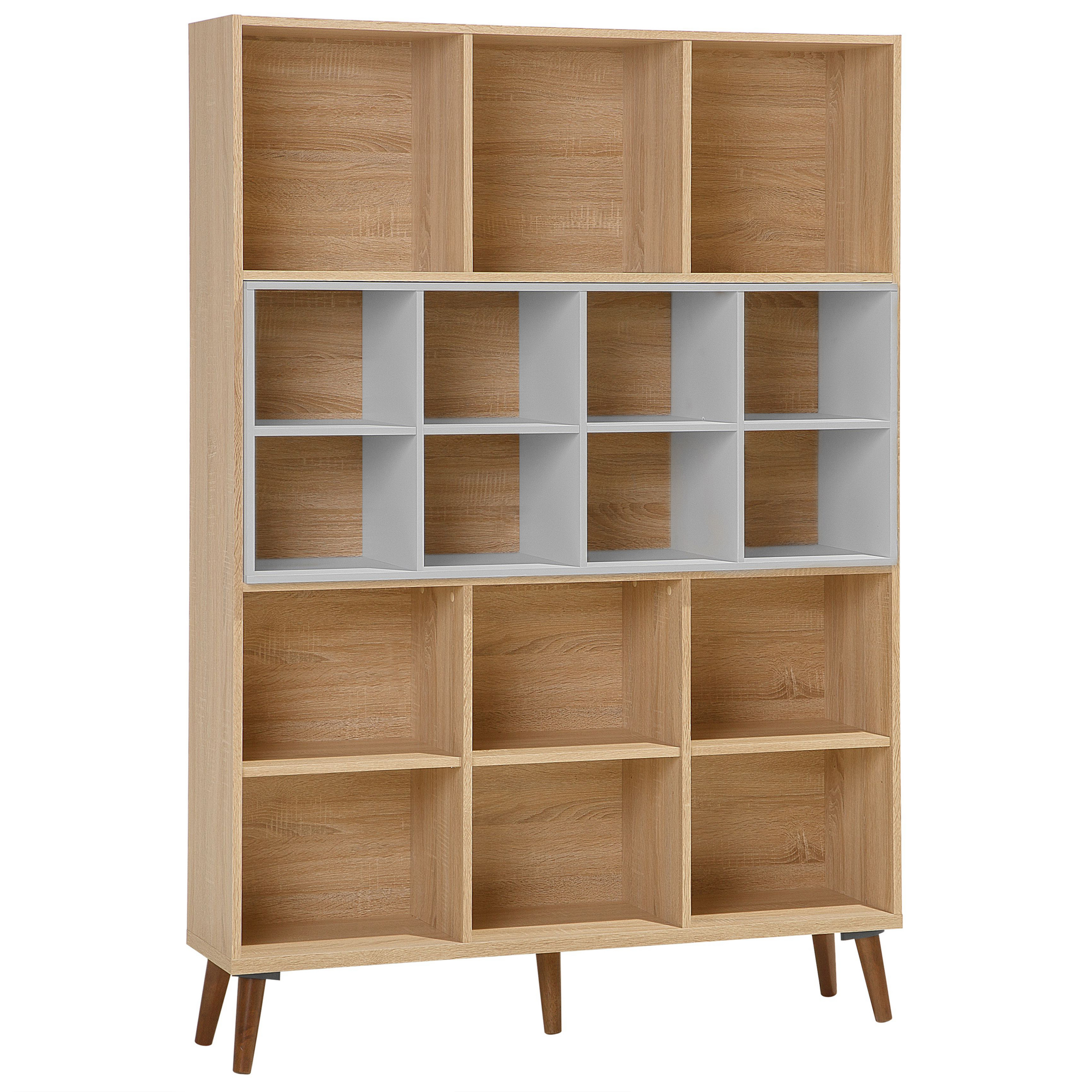 Boekenkast Lichte houtkleur ALLOA