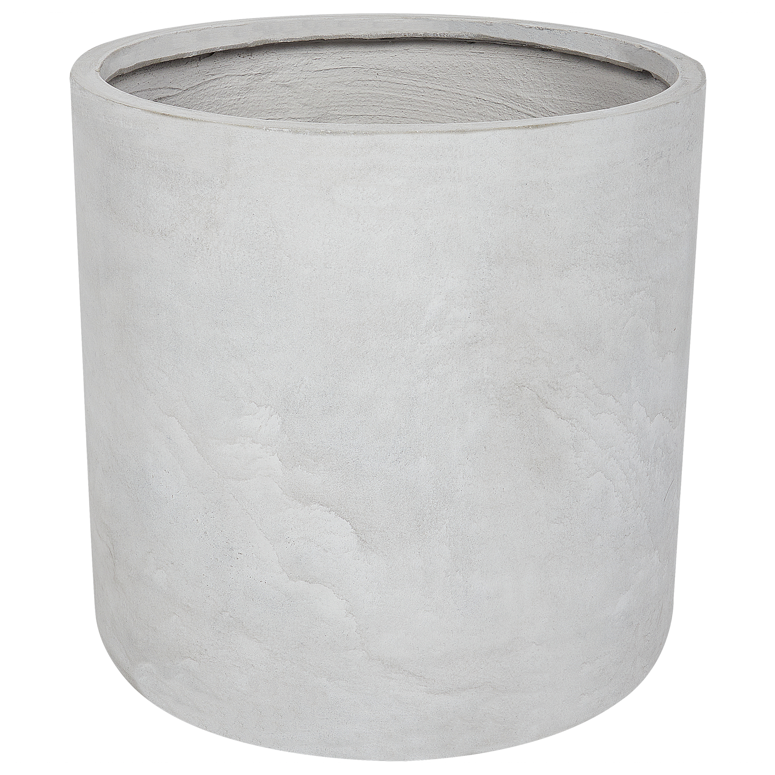 Bloempot grijs 51 x 51 x 50 cm MESSENE