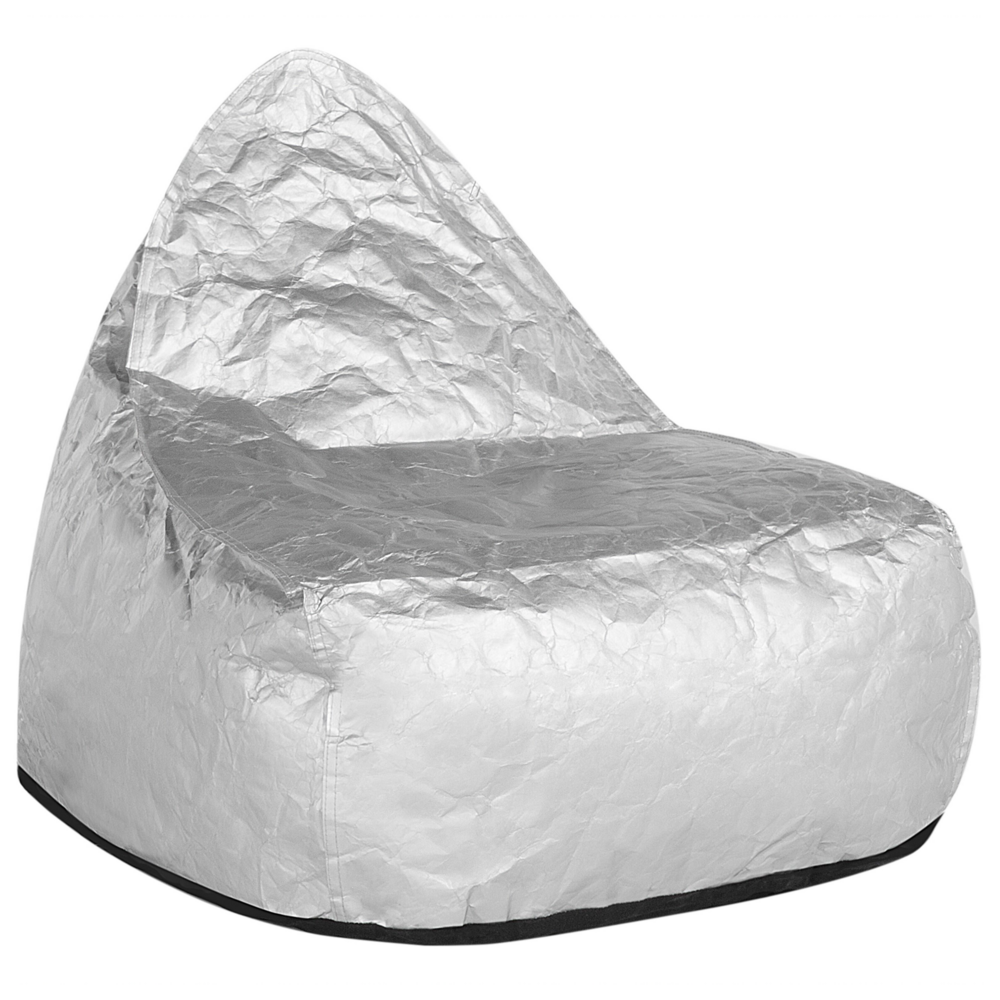 Image of Sedia a sacco a goccia a goccia Sedia a Pour Poltrona sacco d&#39;argento Sedia da gaming moderna