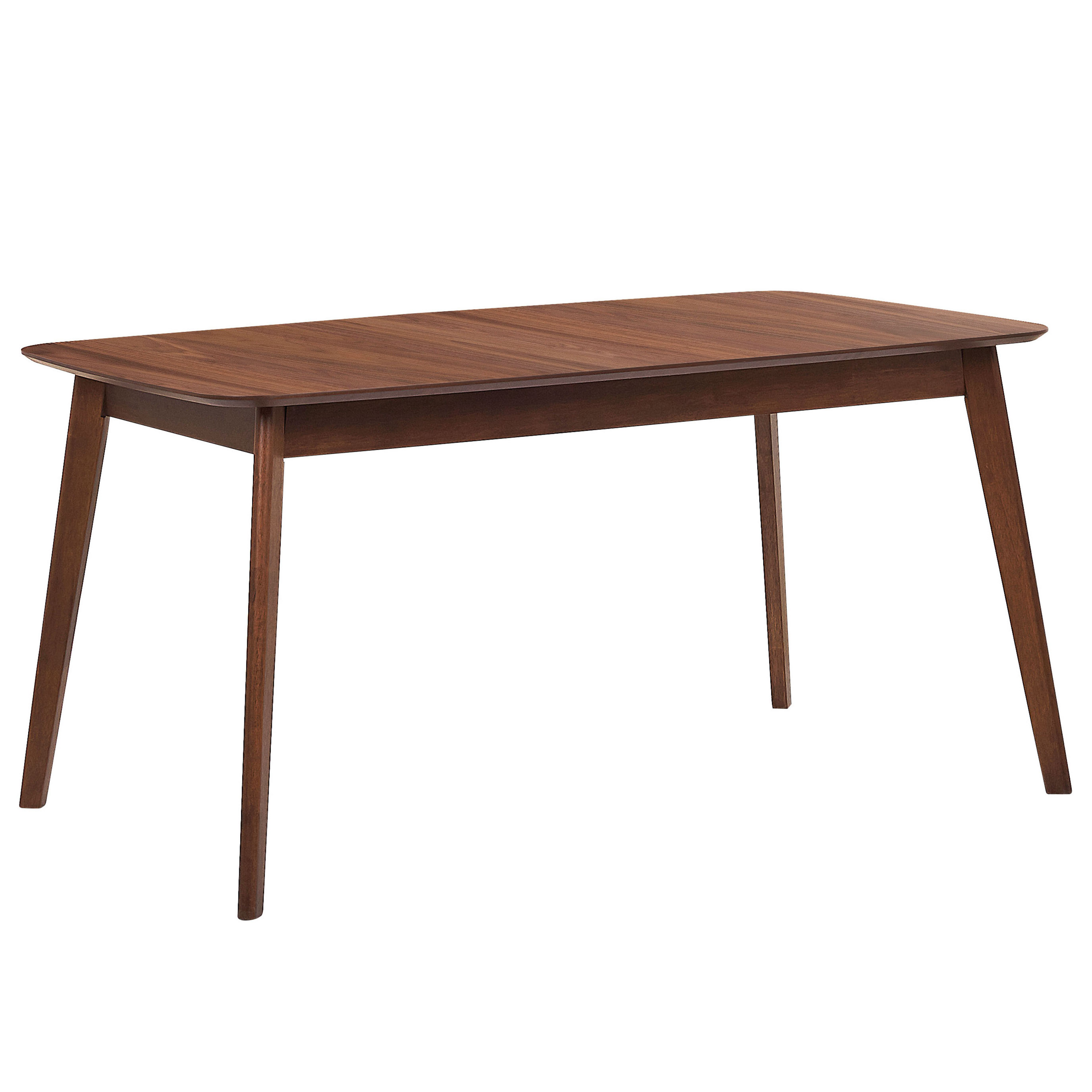 Beliani - Mesa de jantar castanha escura 150 x 90 cm MADOX