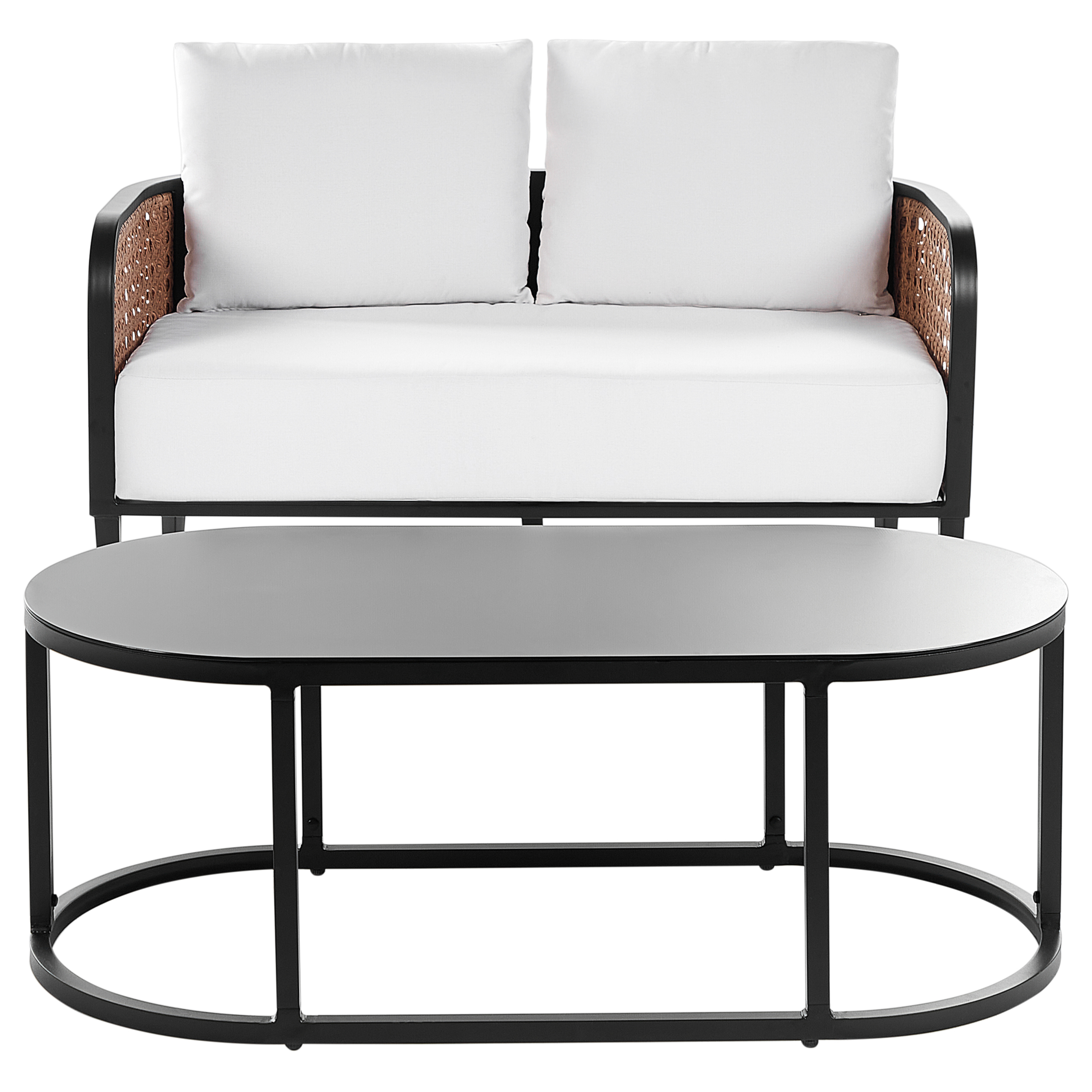 Tuinsofa Aluminium Wit MONTEFALCO