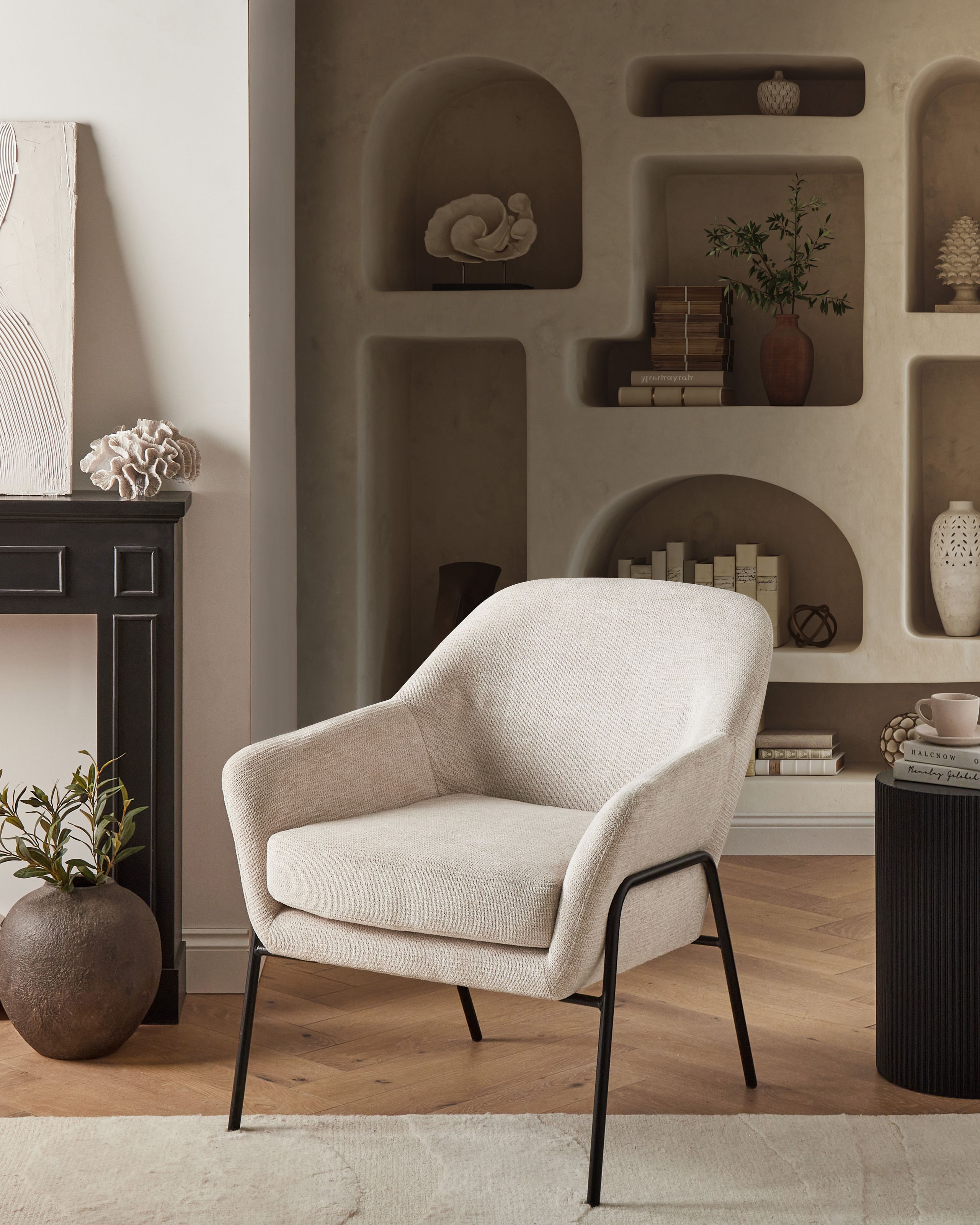 Fotolii - Fotoliu VEDDIGE  Bej