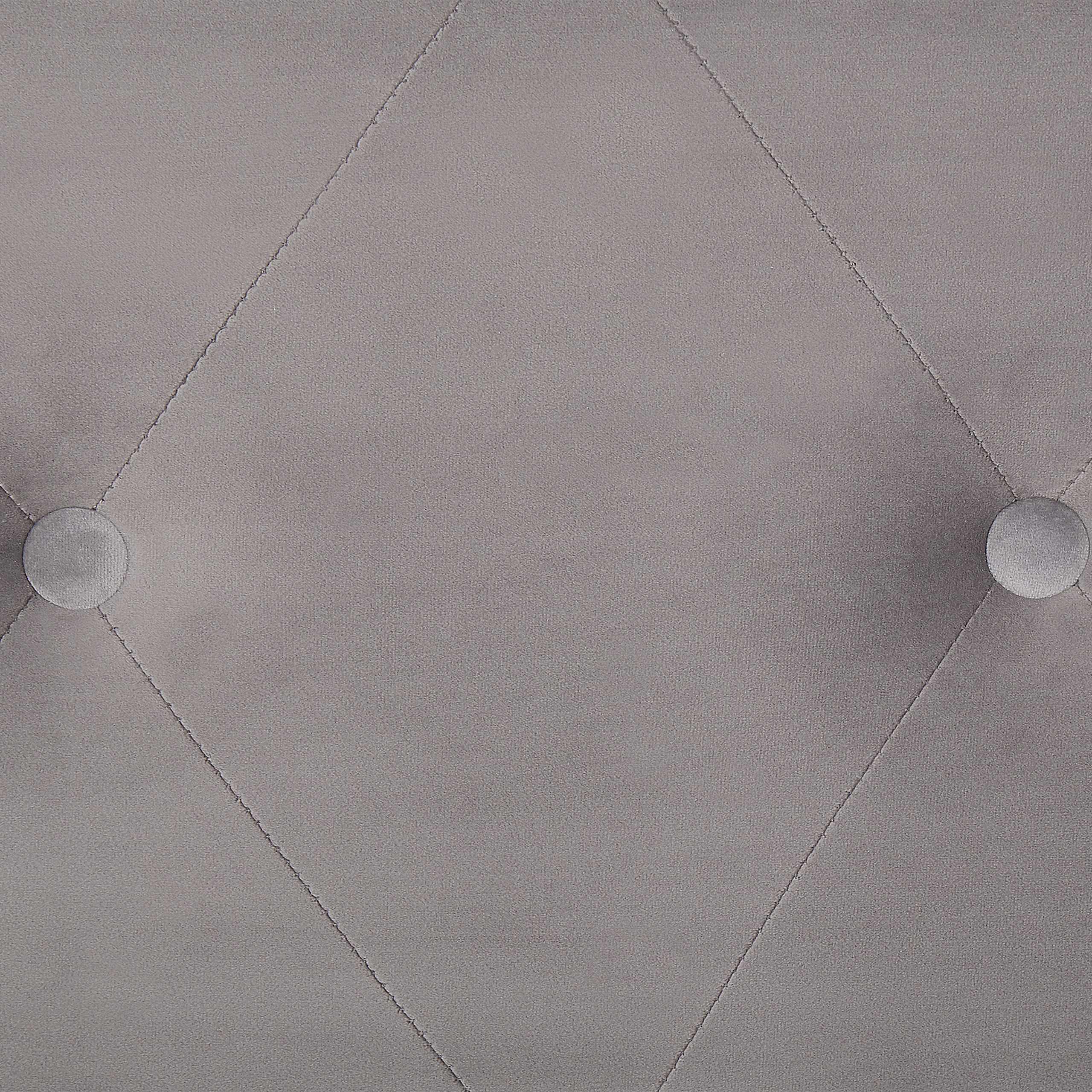 Taburet cu depozitare MALLARD Catifea Gri [9]