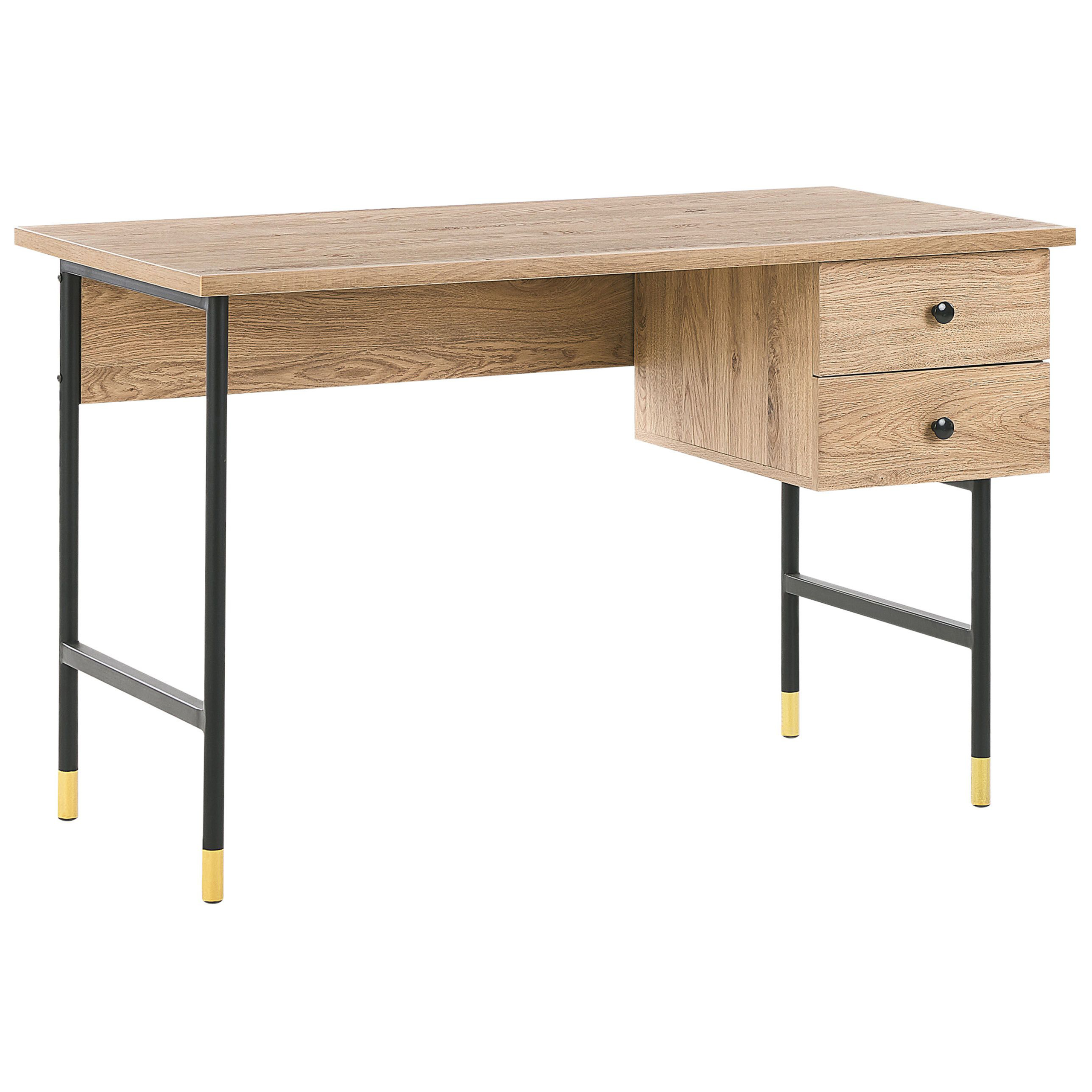Bureau 120 x 60 cm Lichte houtkleur ABILEN