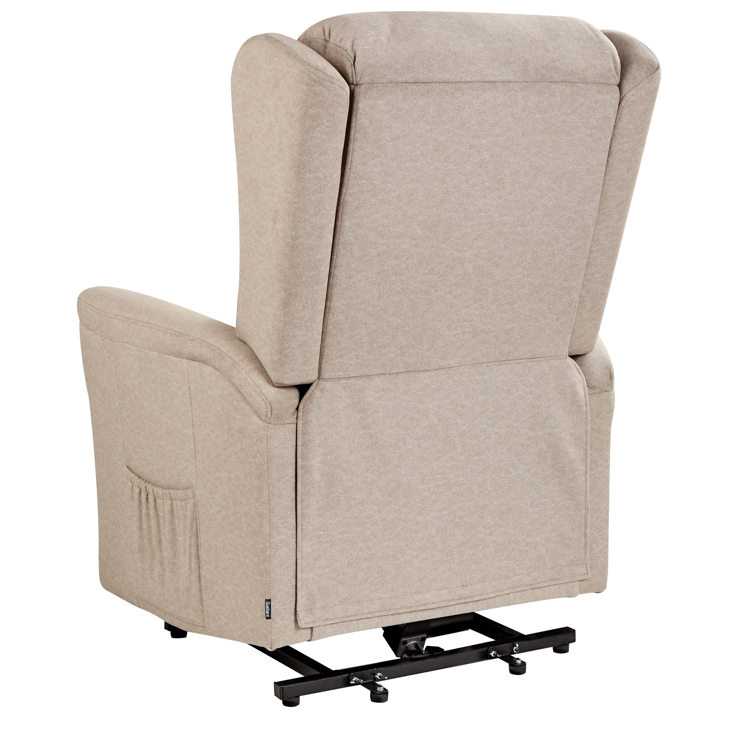 ELEGY Electric recliner armchair with retractable footrest Taupe [6]