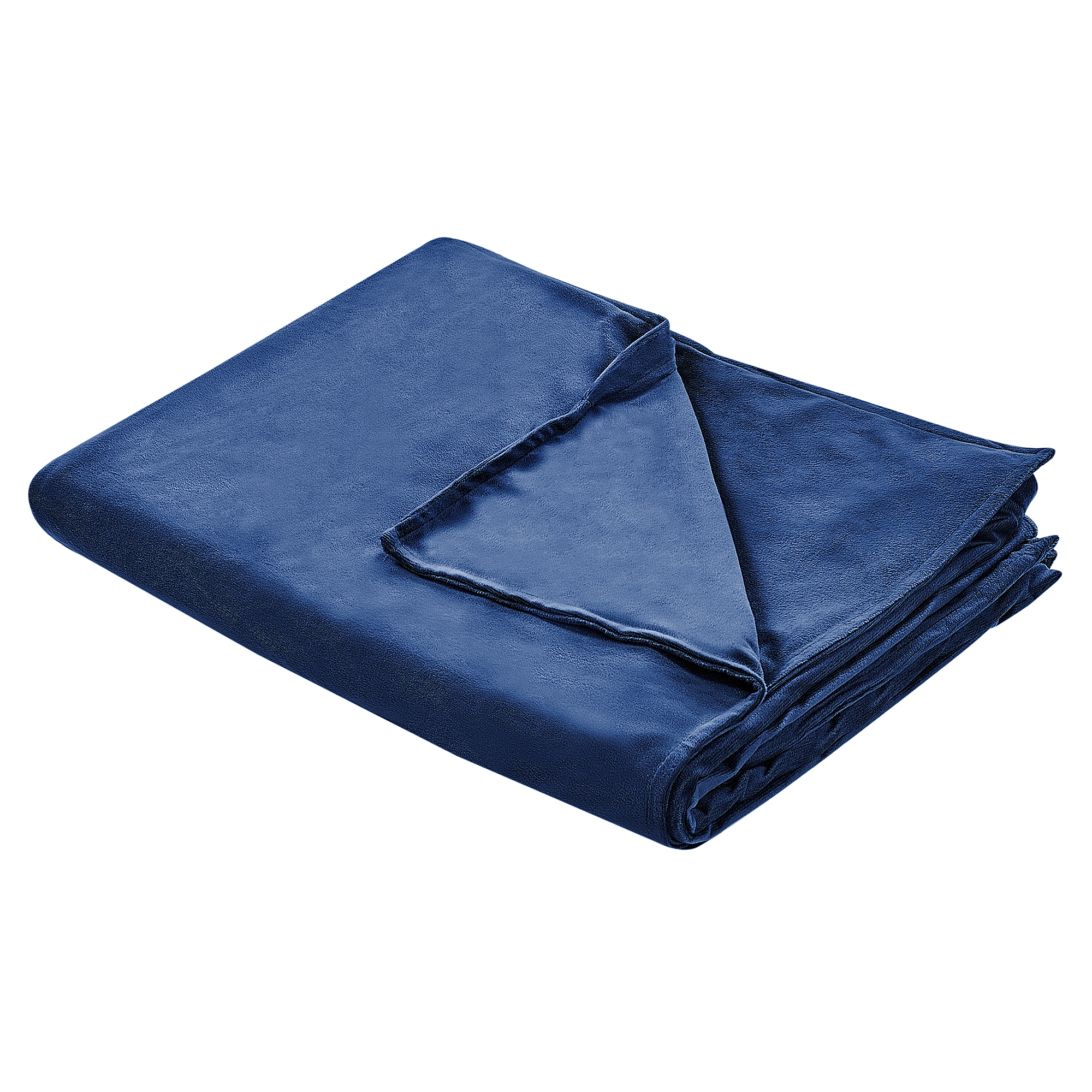Verzwaringsdeken hoes donkerblauw 135 x 200 cm RHEA