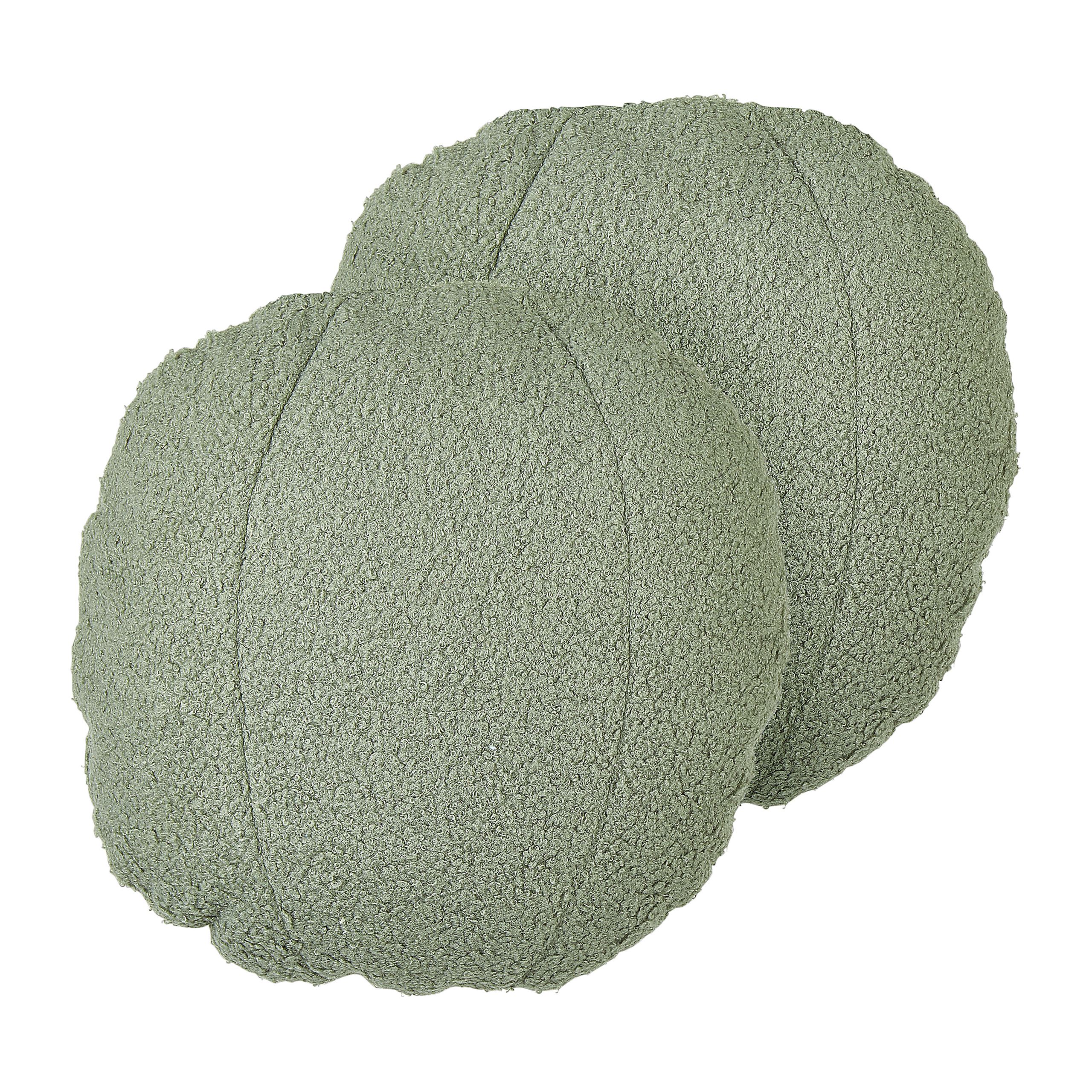 Set van 2 kussens Groen RUTABAGA 30 x 30 cm