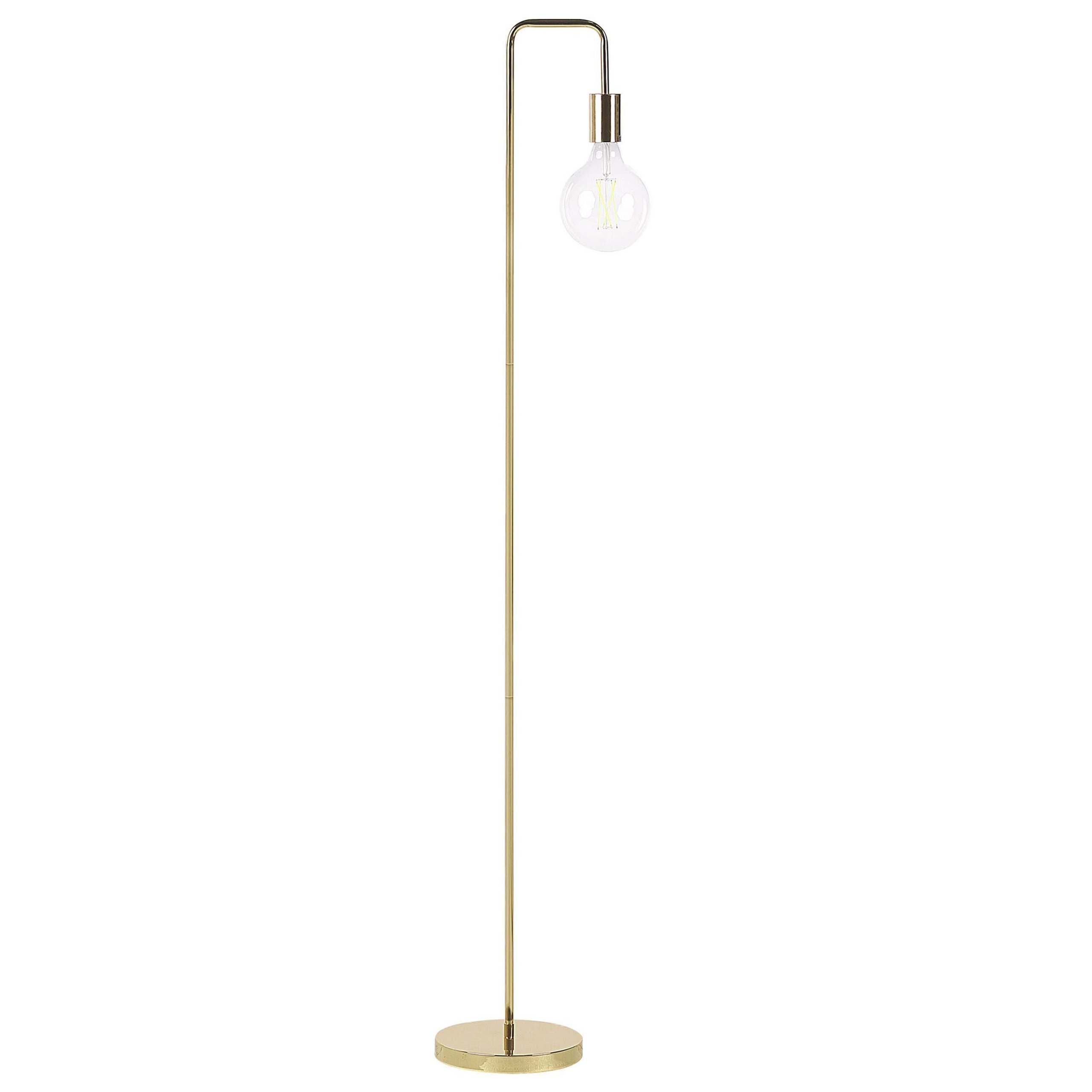 Staande lamp goudkleurig SAVENA