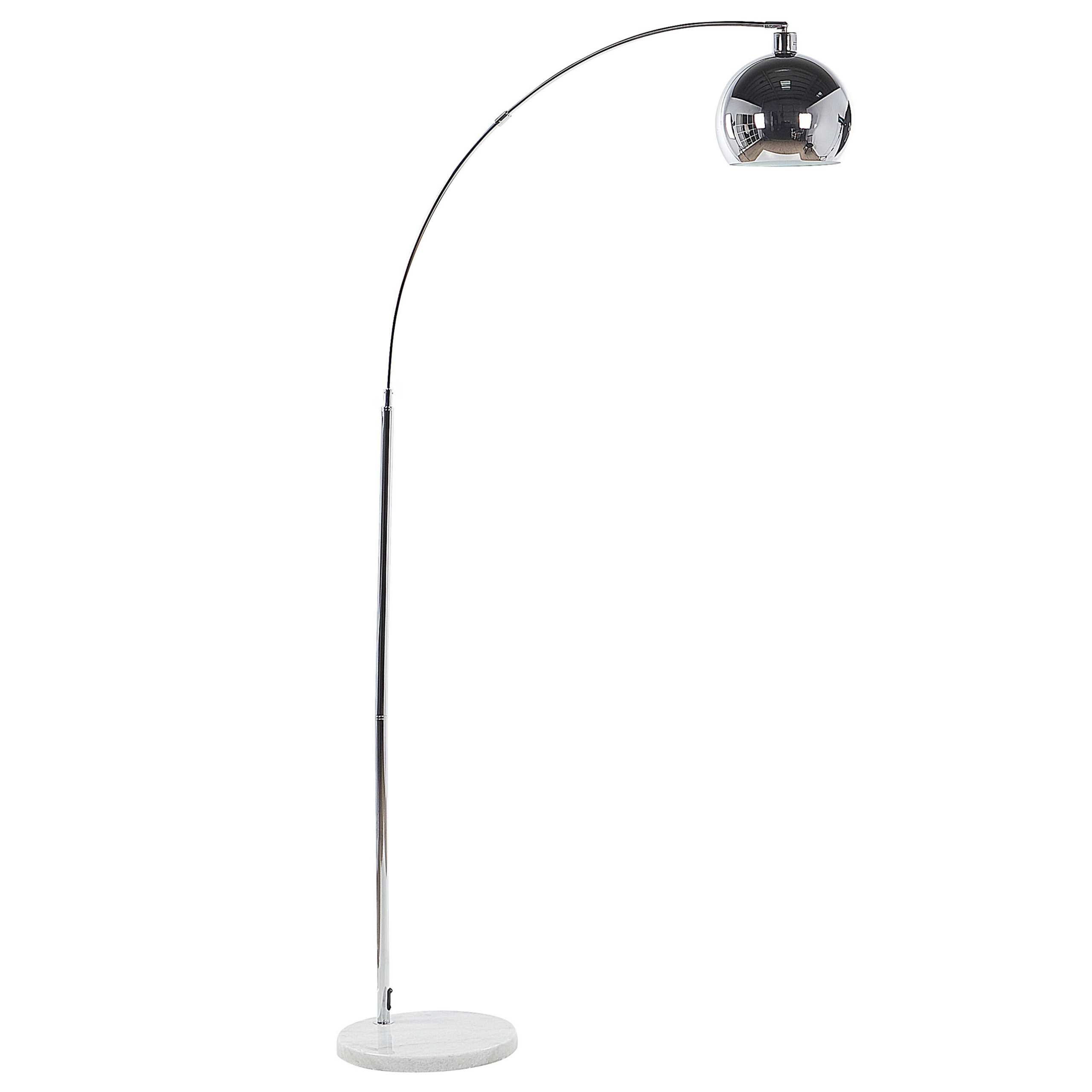 Staande lamp zilver PAROO