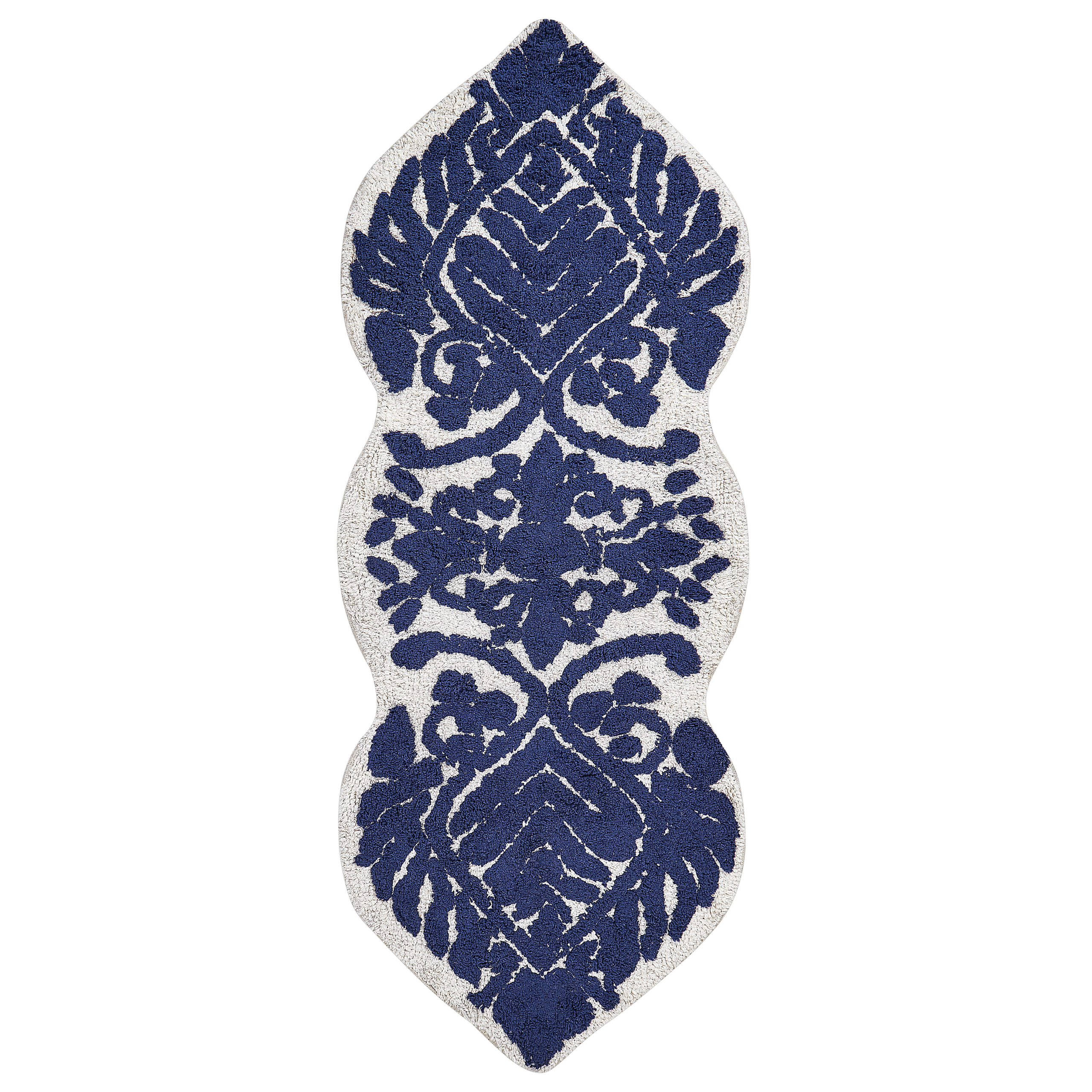 Badmat katoen blauw 150 x 60 cm CANBAR