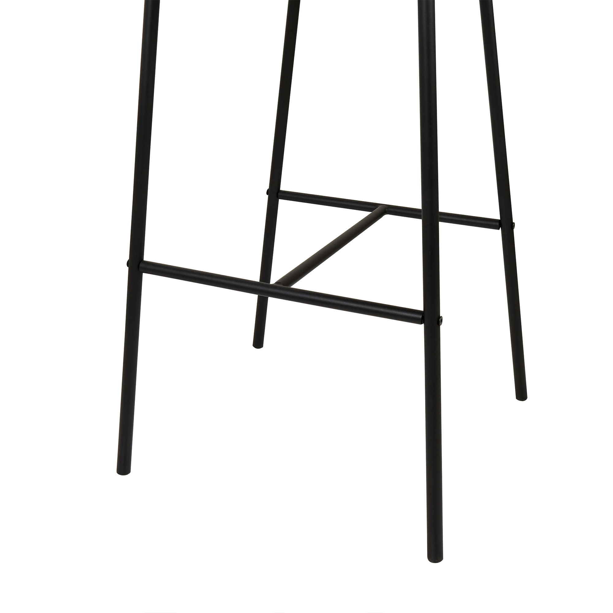 Set of 2 Bar Chairs KIANA Navy Blue [8]