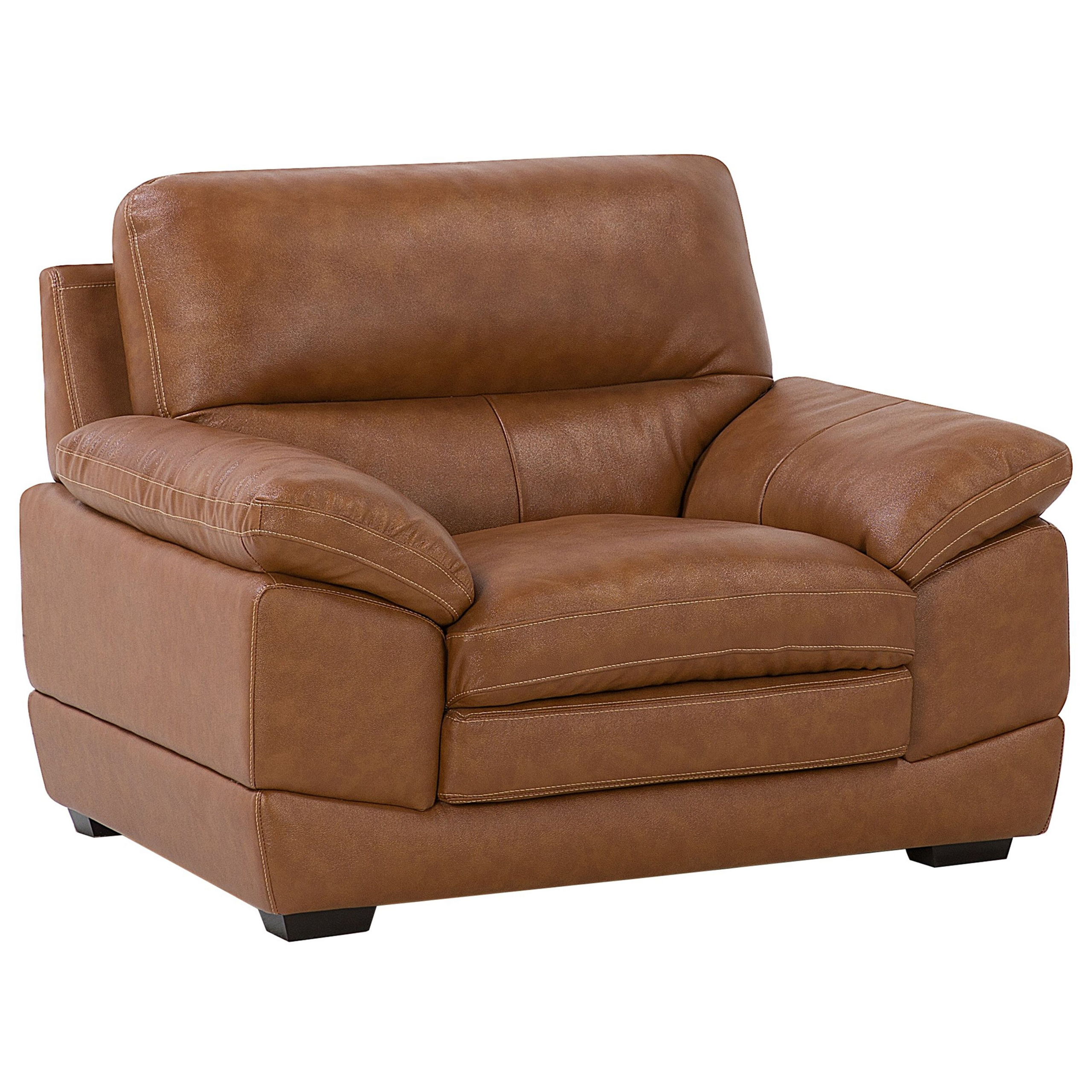 Fauteuil Kunstleer Bruin HORTEN